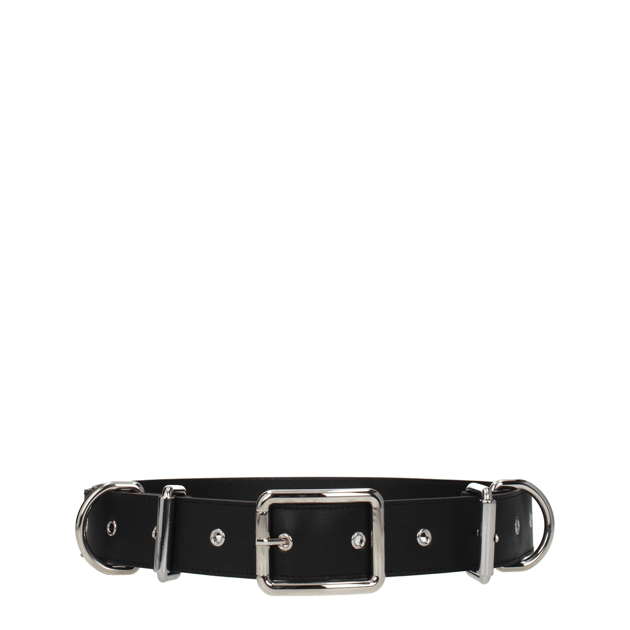 Black Leather Belt - ventzia