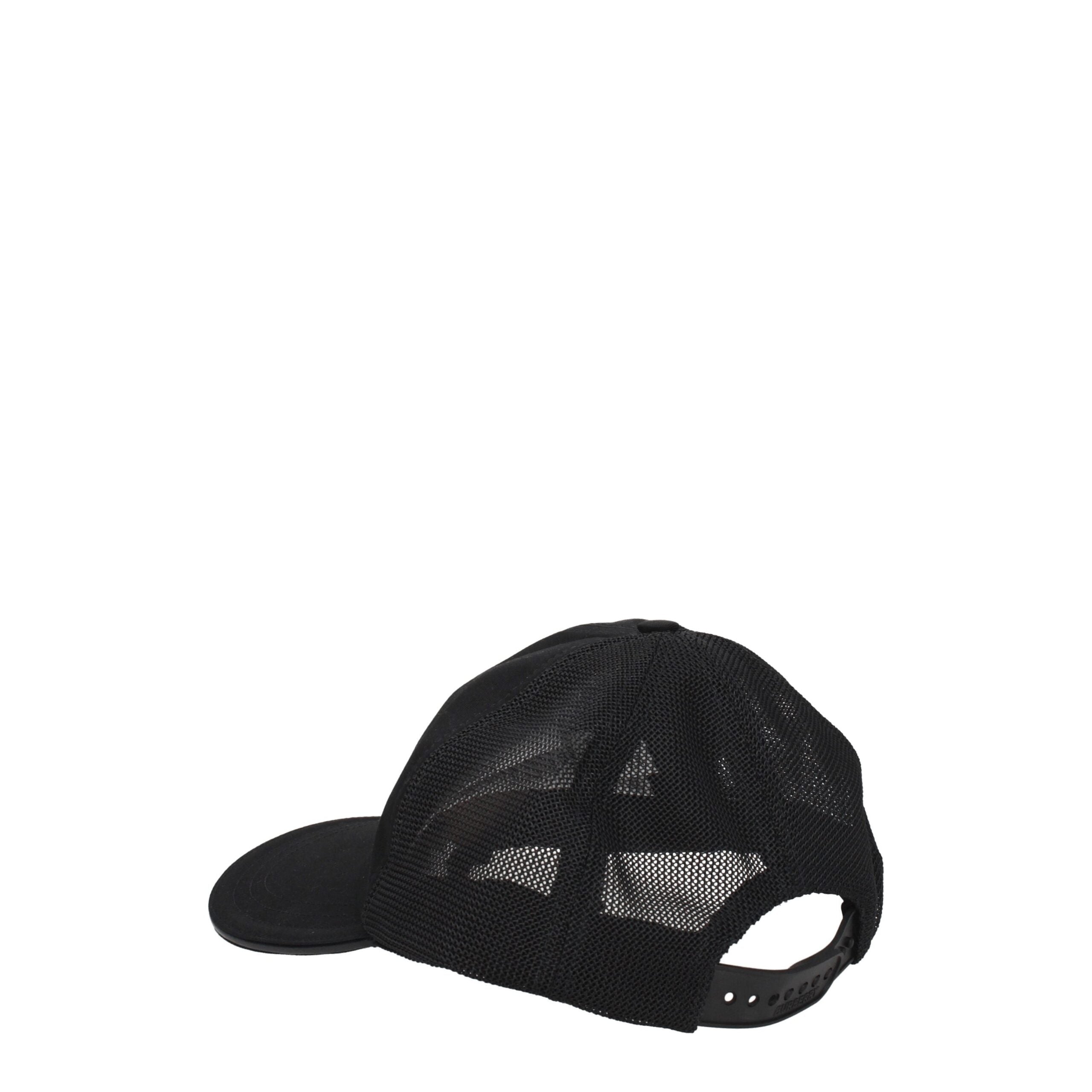 Black Cotton Cap (Baseball Hat) - ventzia