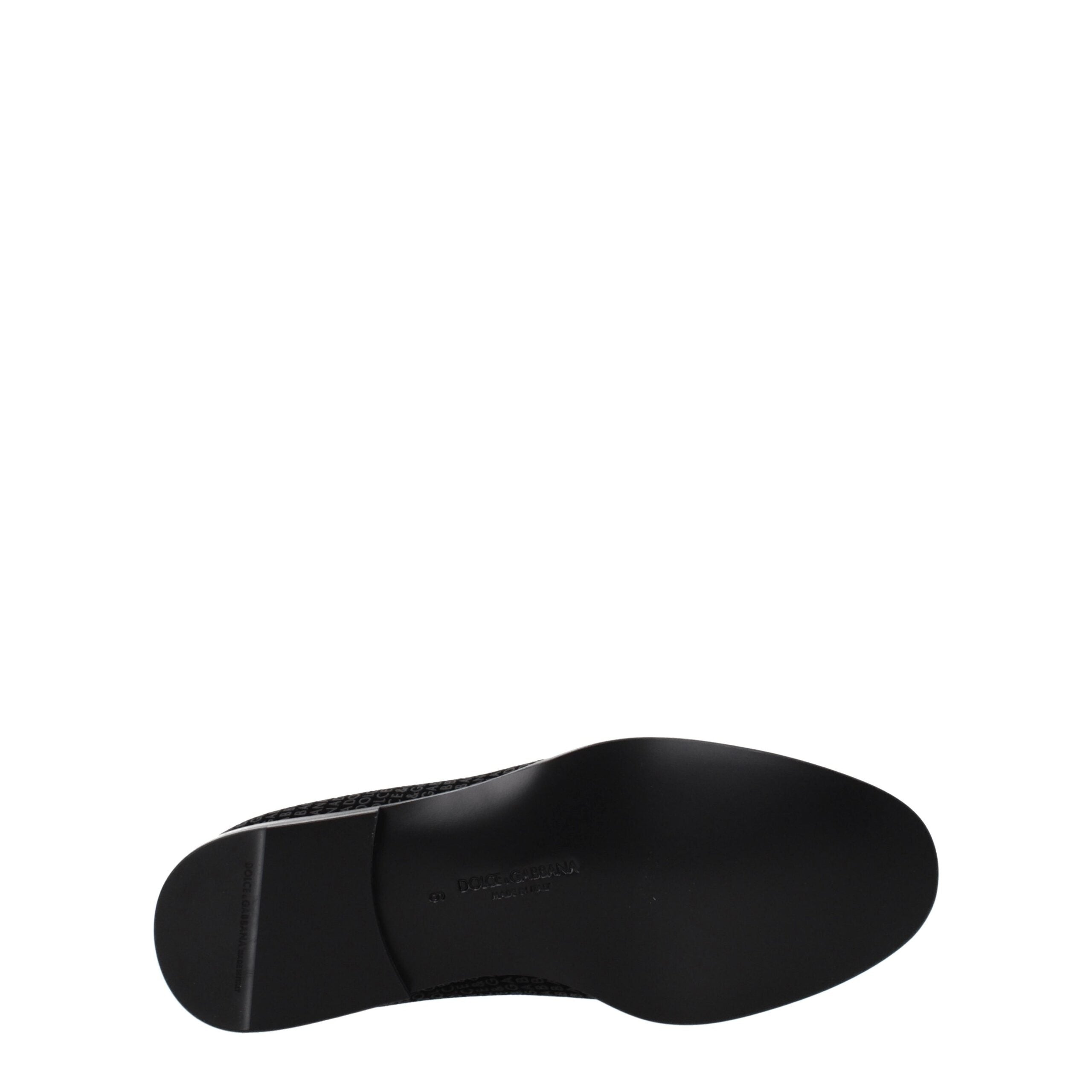 Black Velvet Slip-On Loafers - ventzia
