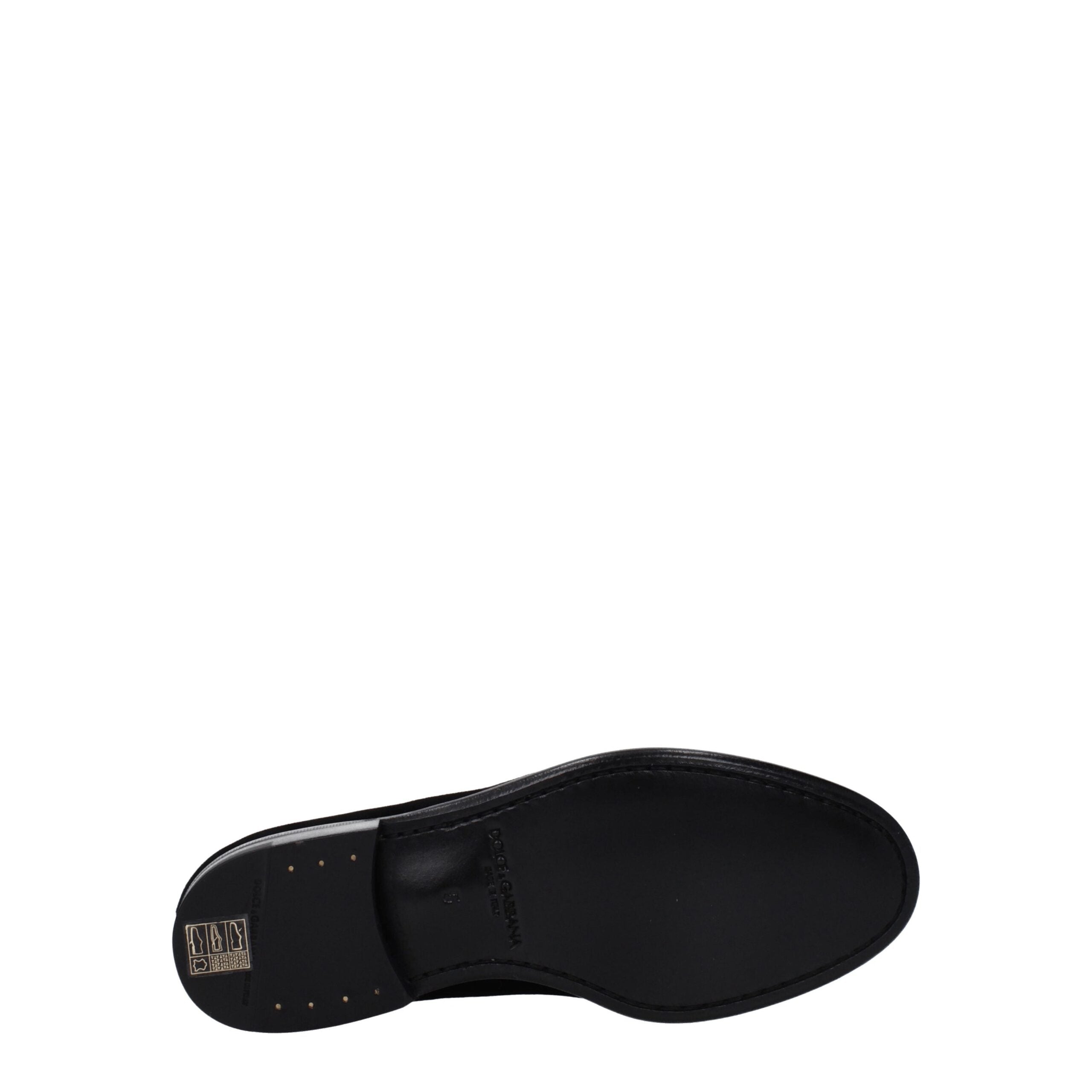 Black Velvet Slip-On Loafers - ventzia