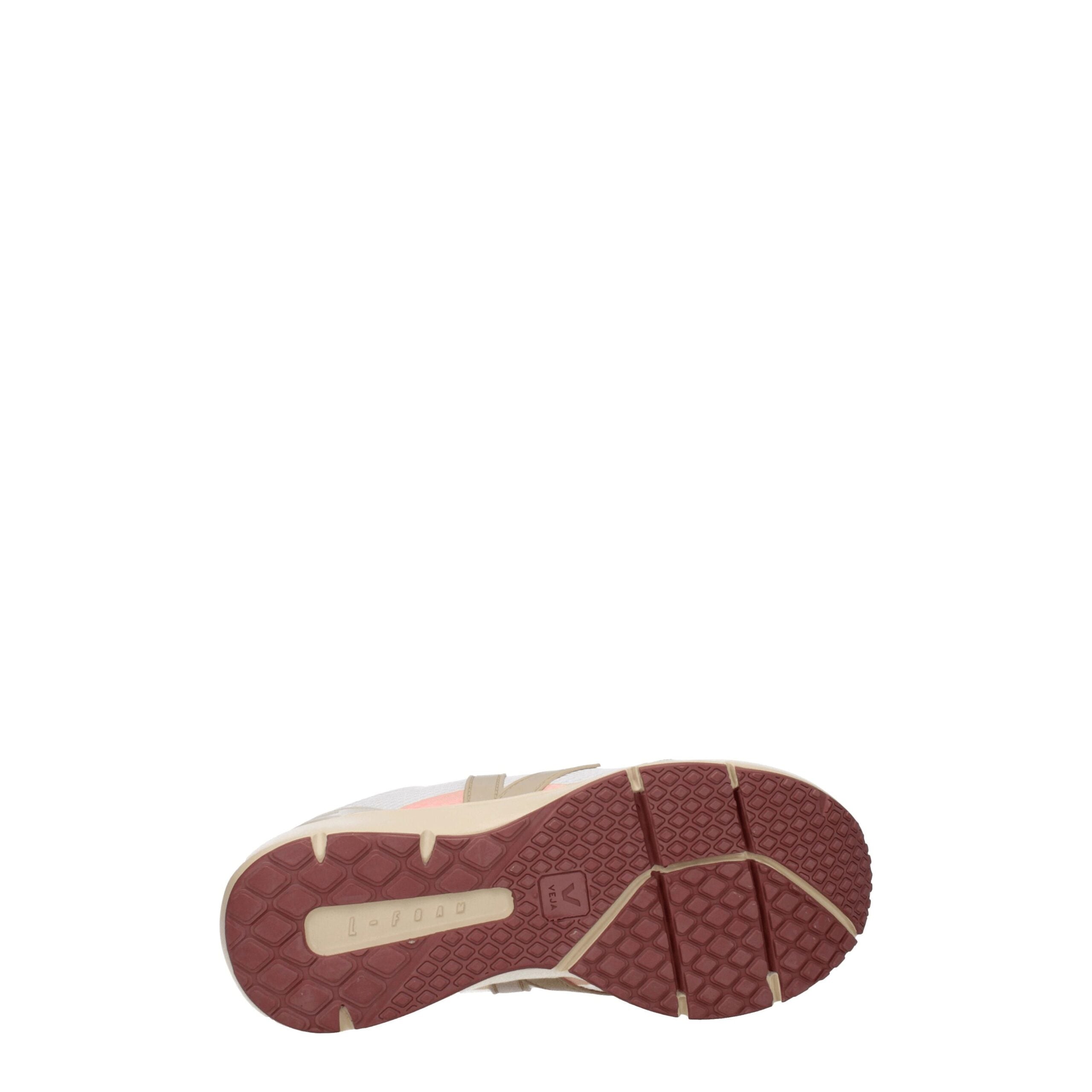 Beige Fabric Athletic Sneakers - ventzia