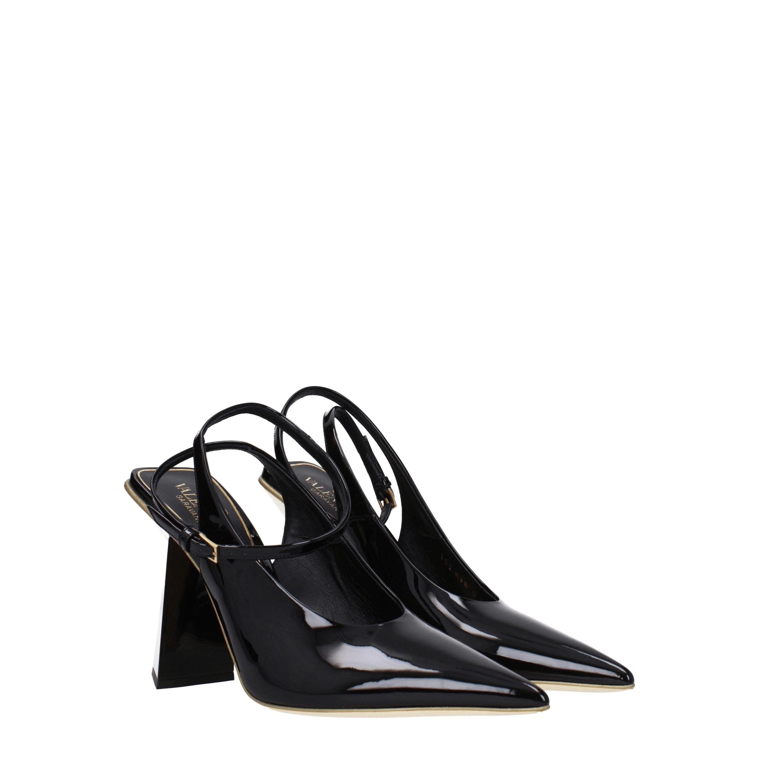 Black Leather Sandals - ventzia
