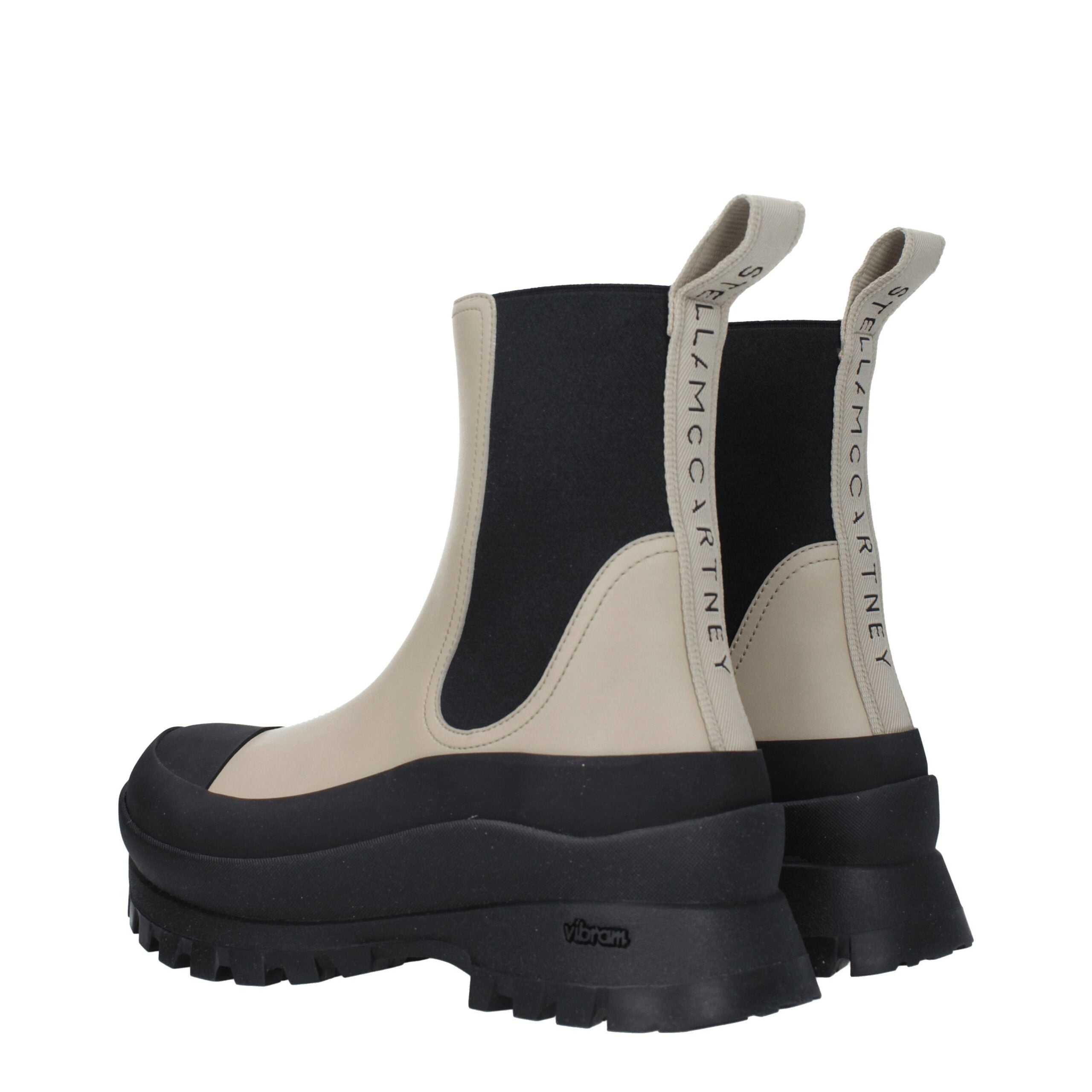 Black Leather Ankle Boots - ventzia