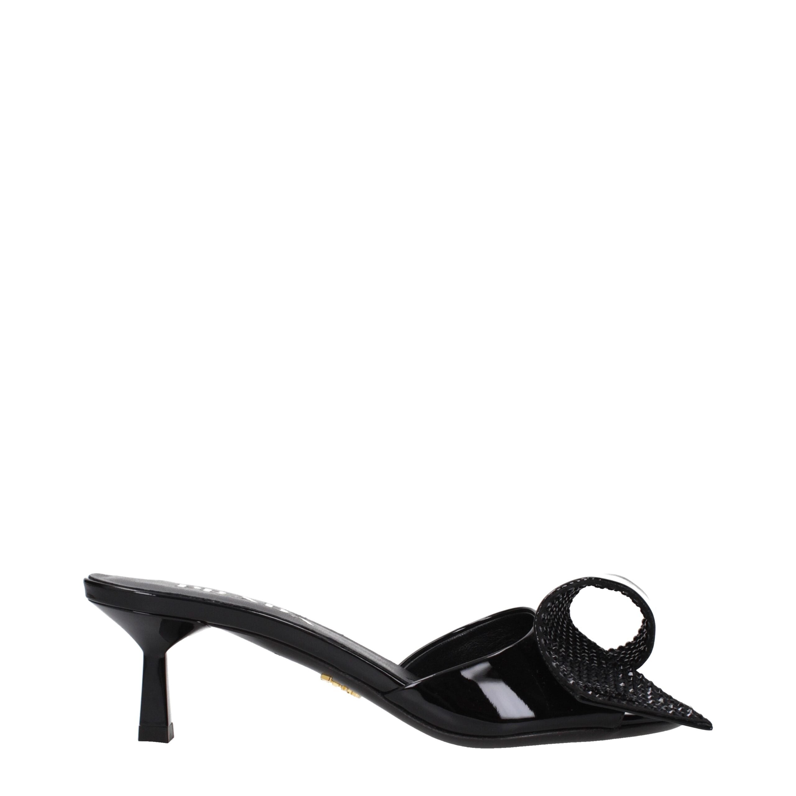 Black Leather Sandals - ventzia