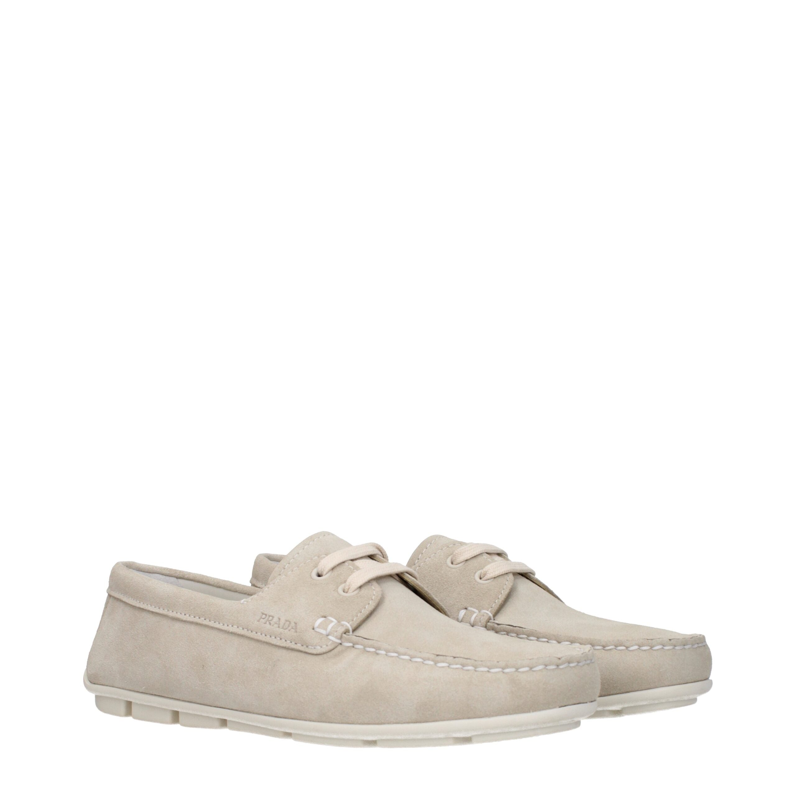 Gray Leather Slip-On Loafers - ventzia