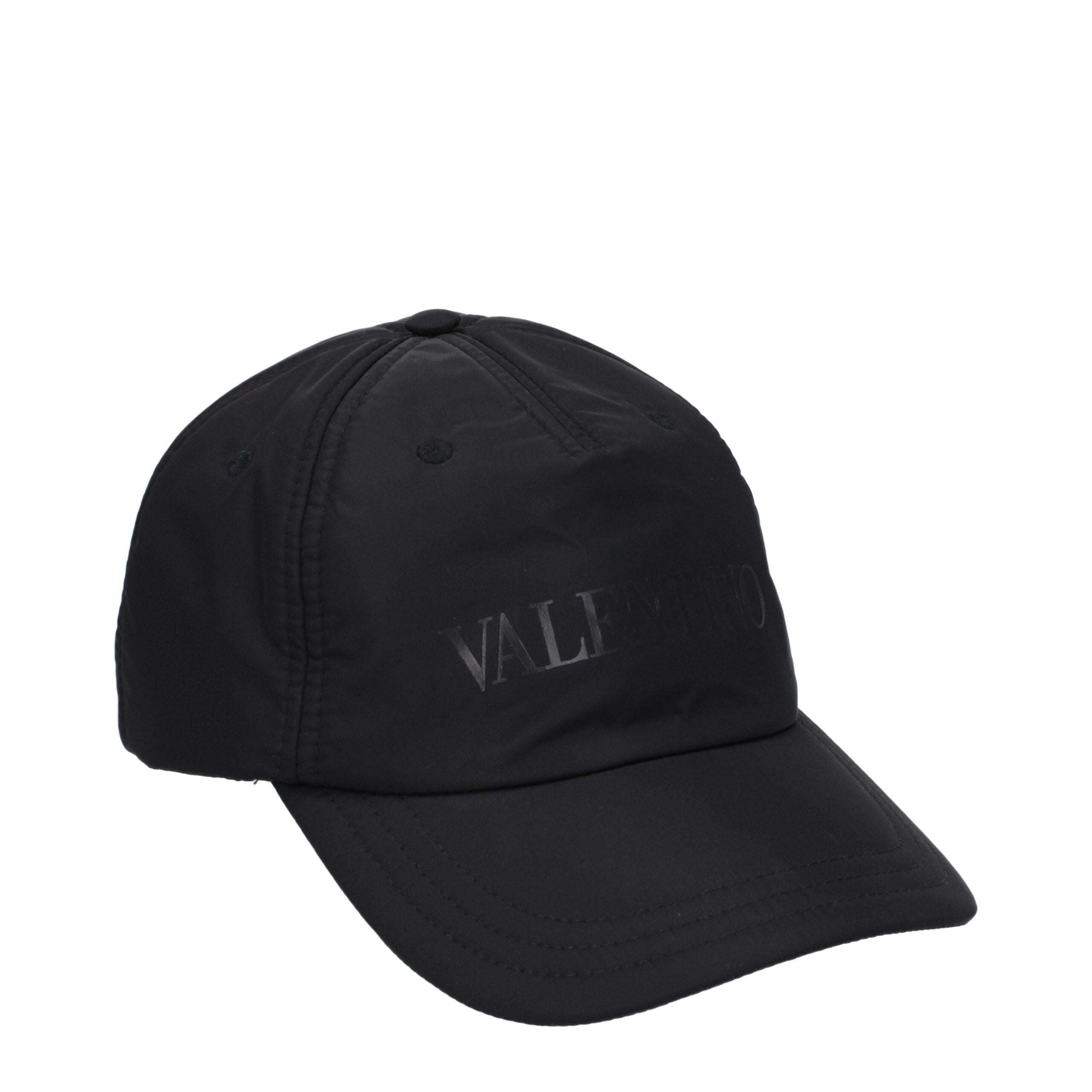 Black Polyamide Cap (Baseball Hat) - ventzia