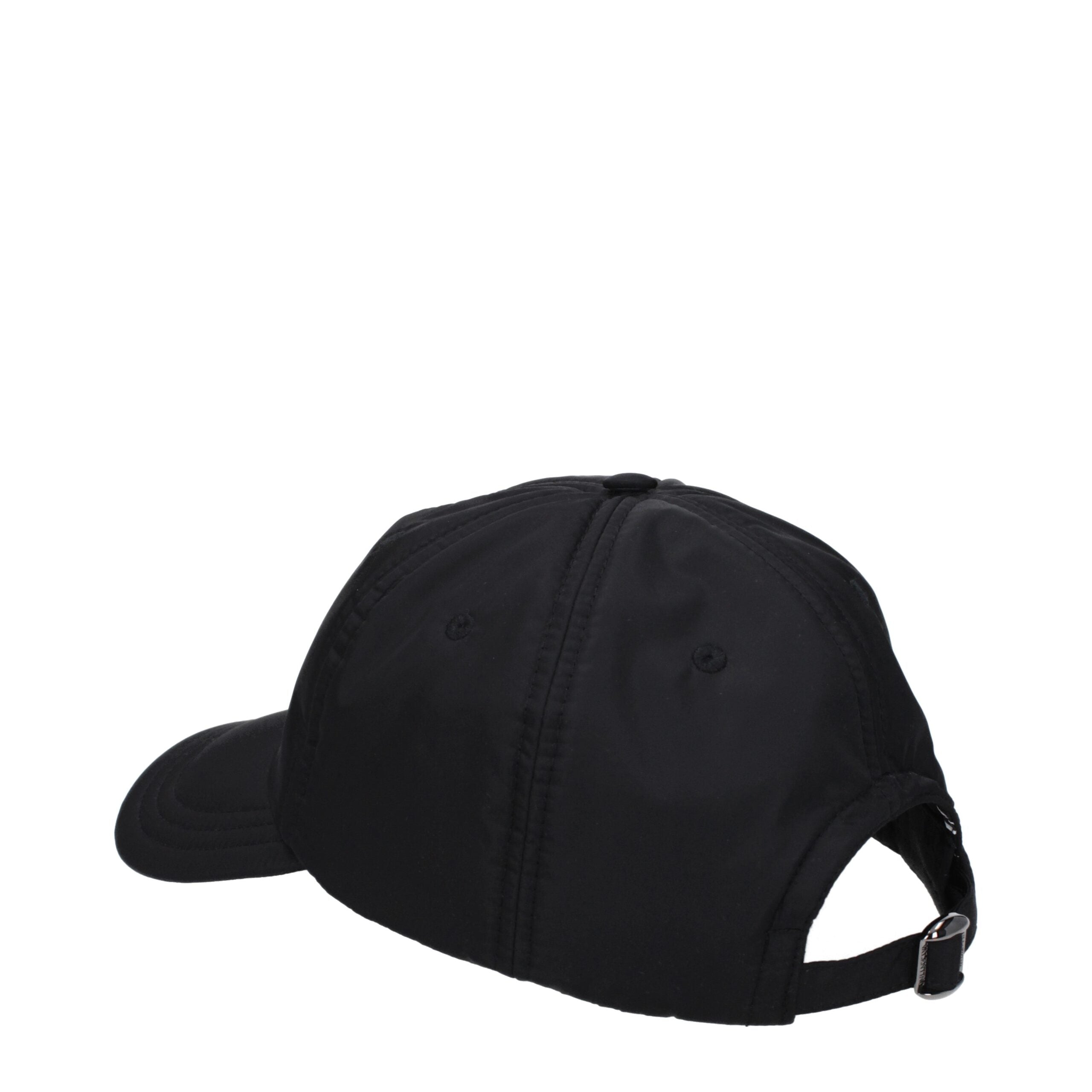 Black Polyamide Cap (Baseball Hat) - ventzia