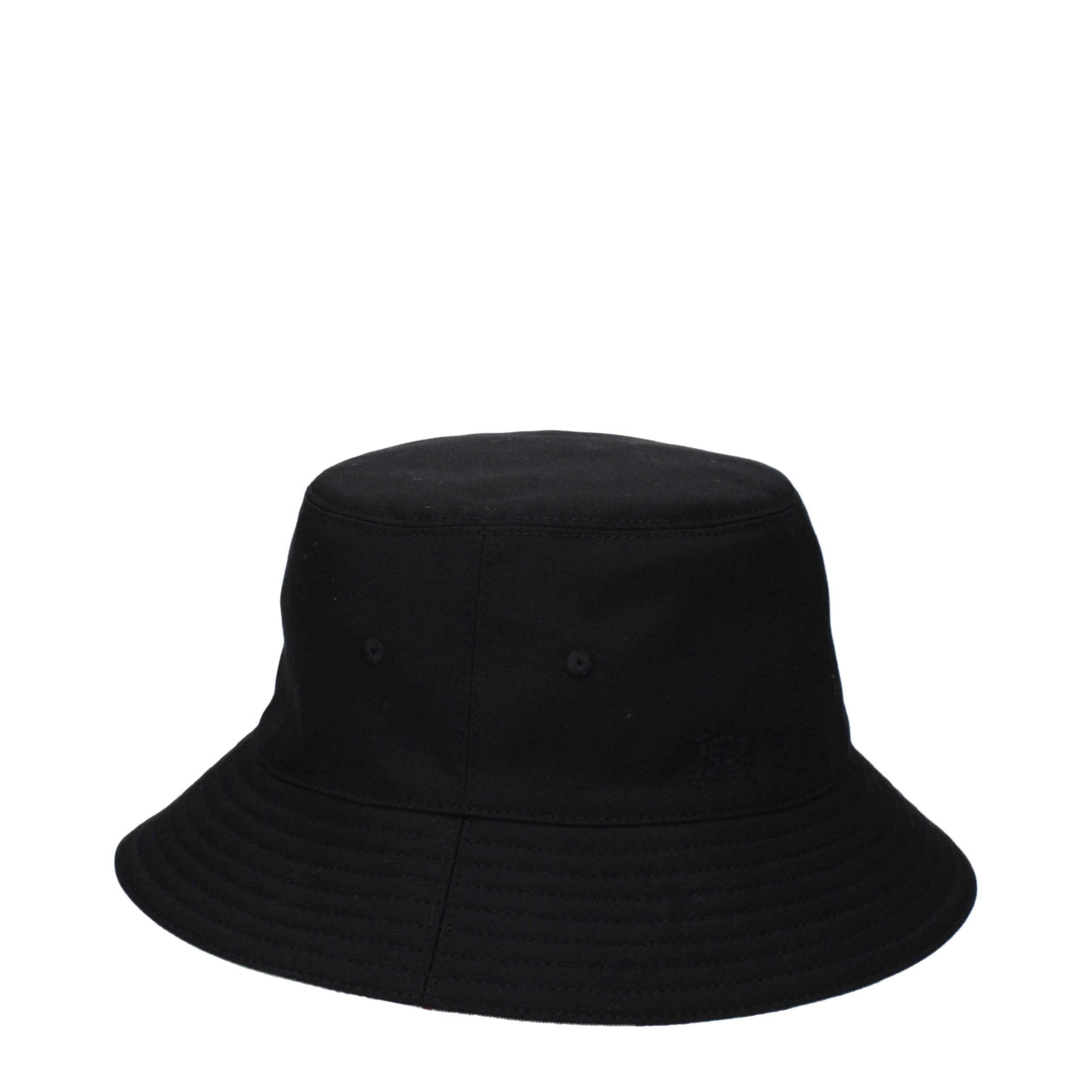 Black Fabric Bucket Hat - ventzia