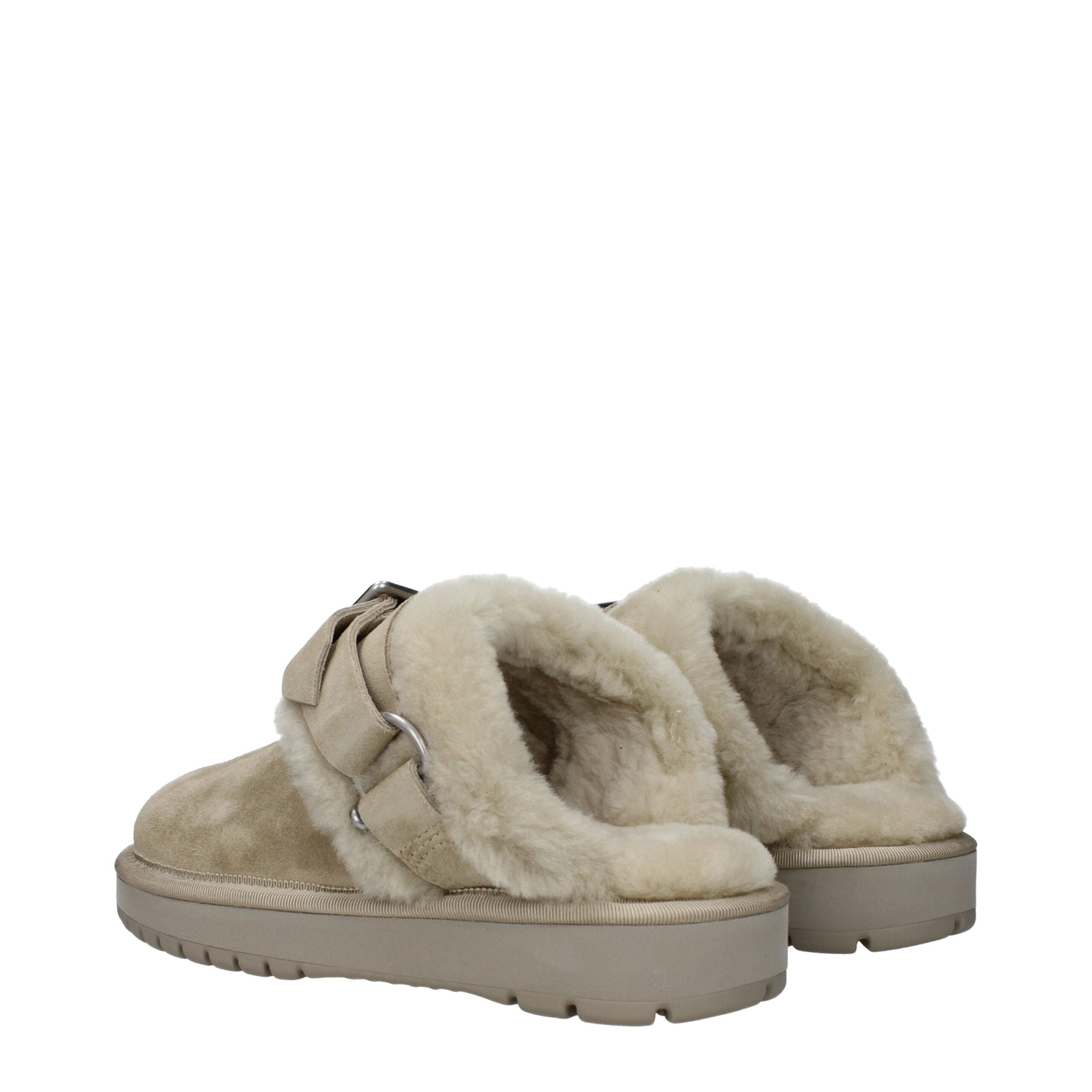 Green Leather Slippers - ventzia