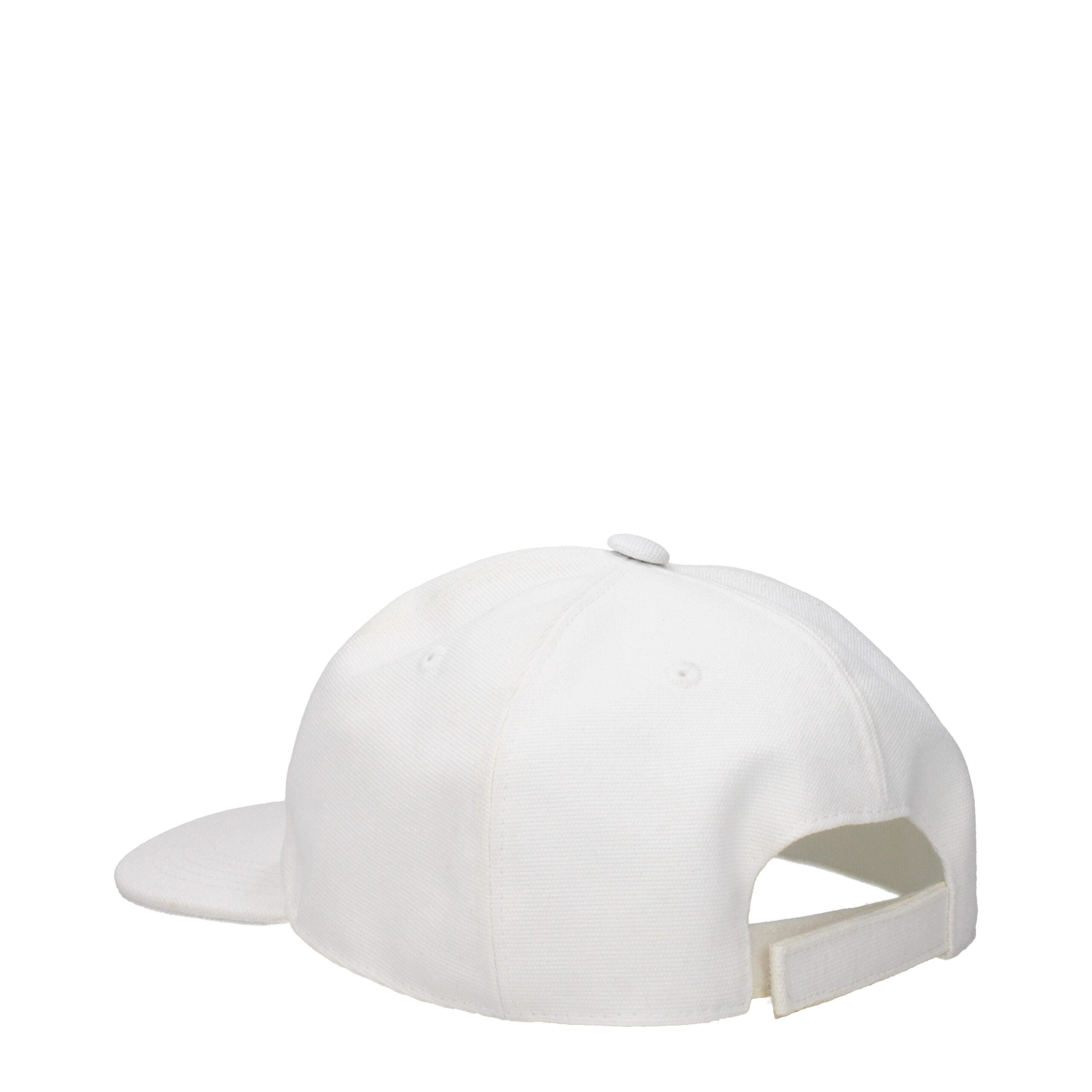 White Cotton Cap (Baseball Hat) - ventzia