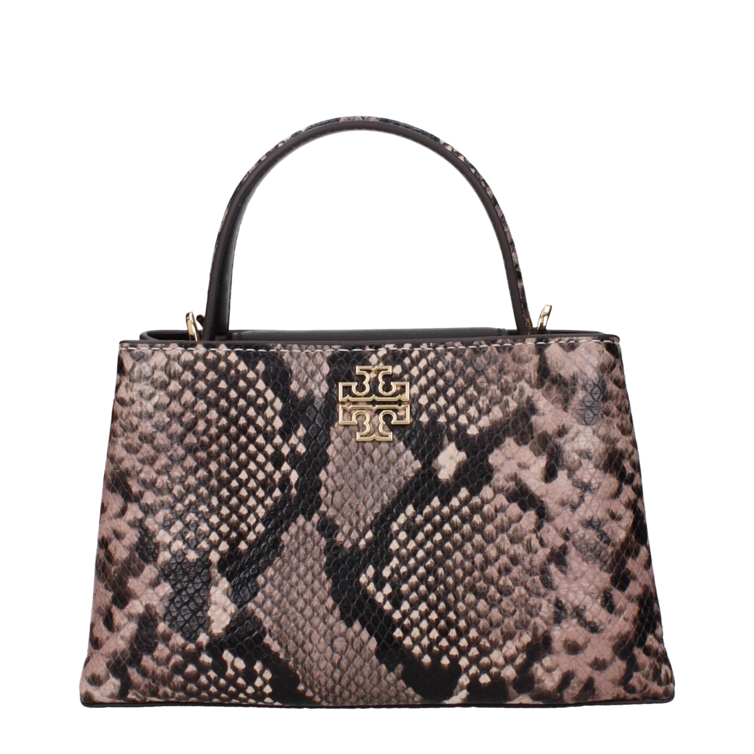 Pink Leather Handbag - ventzia