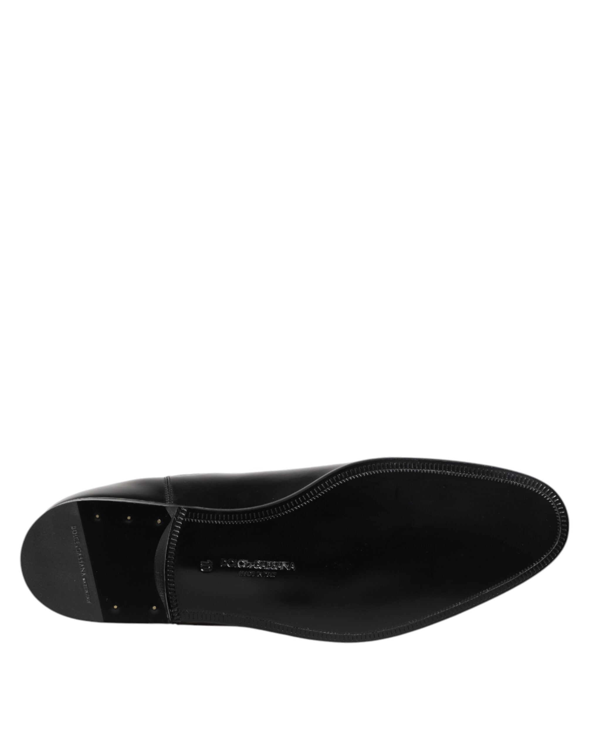 Black Chelsea Slip On Mid Calf Boots Shoes - ventzia
