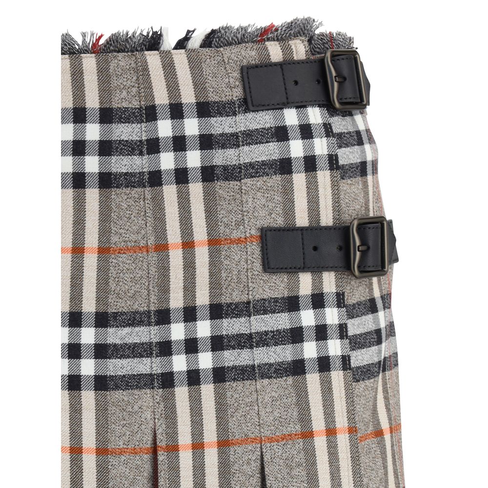 Check Archive wool Miniskirt