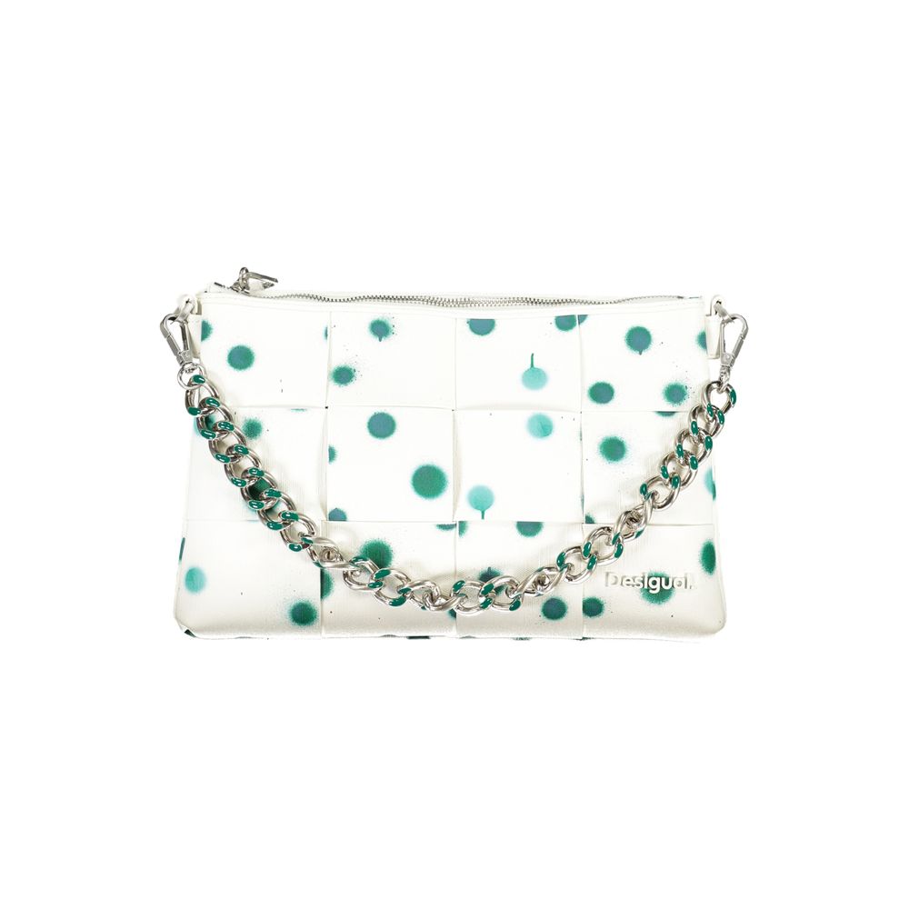 Bianco Poliuretano Women Handbag - ventzia