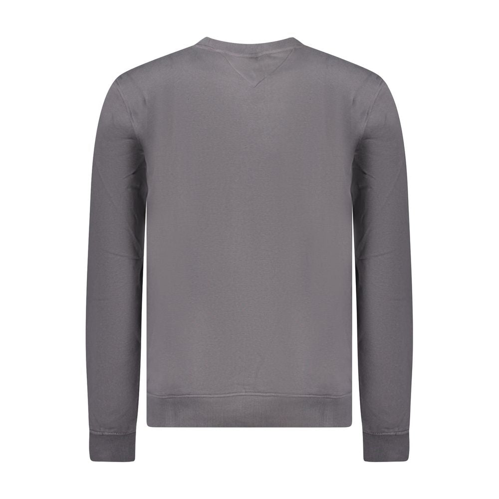 Grigio Cotton Men's Sweatshirt - ventzia