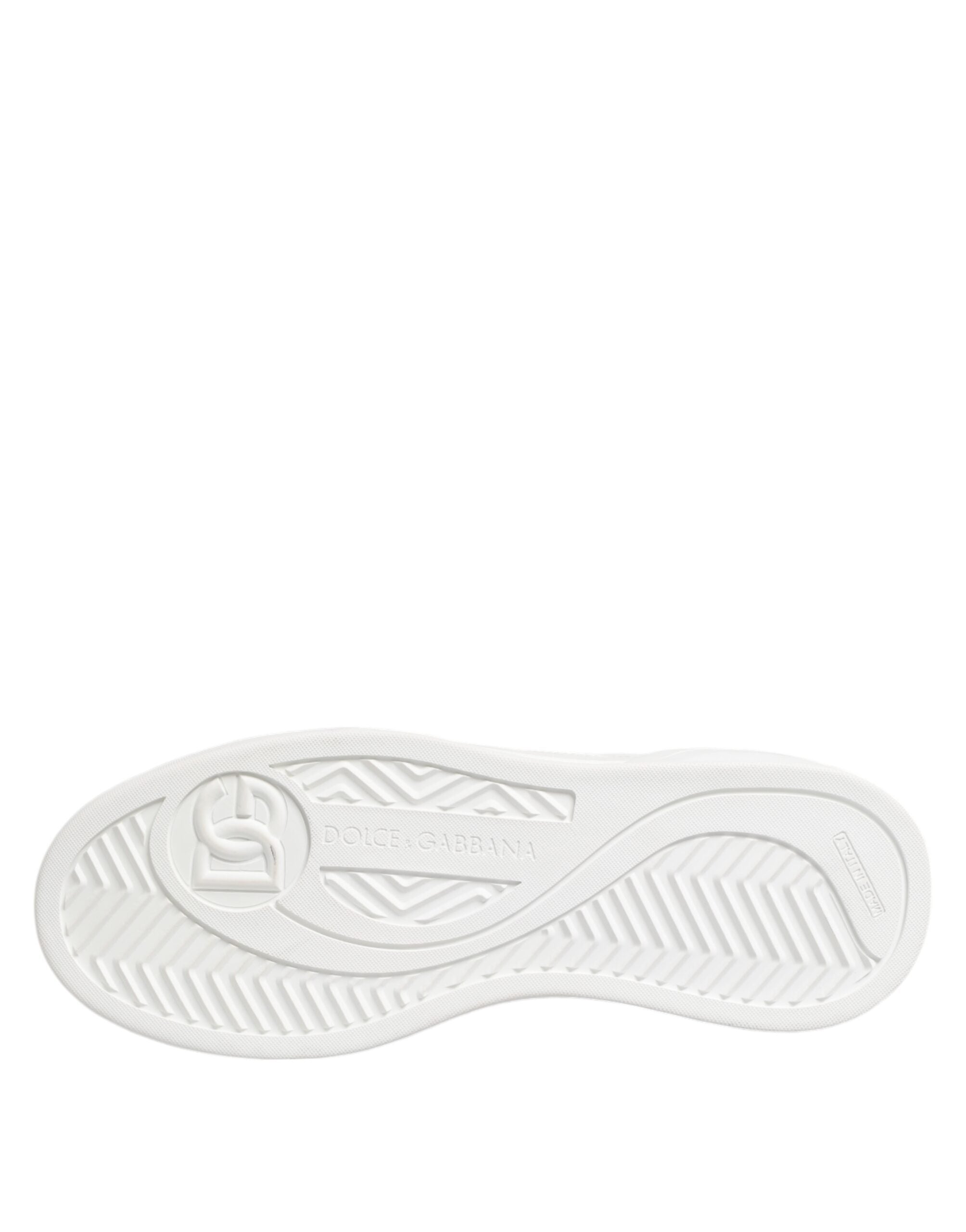 White Miami Leather Low Top Sneakers Shoes - ventzia