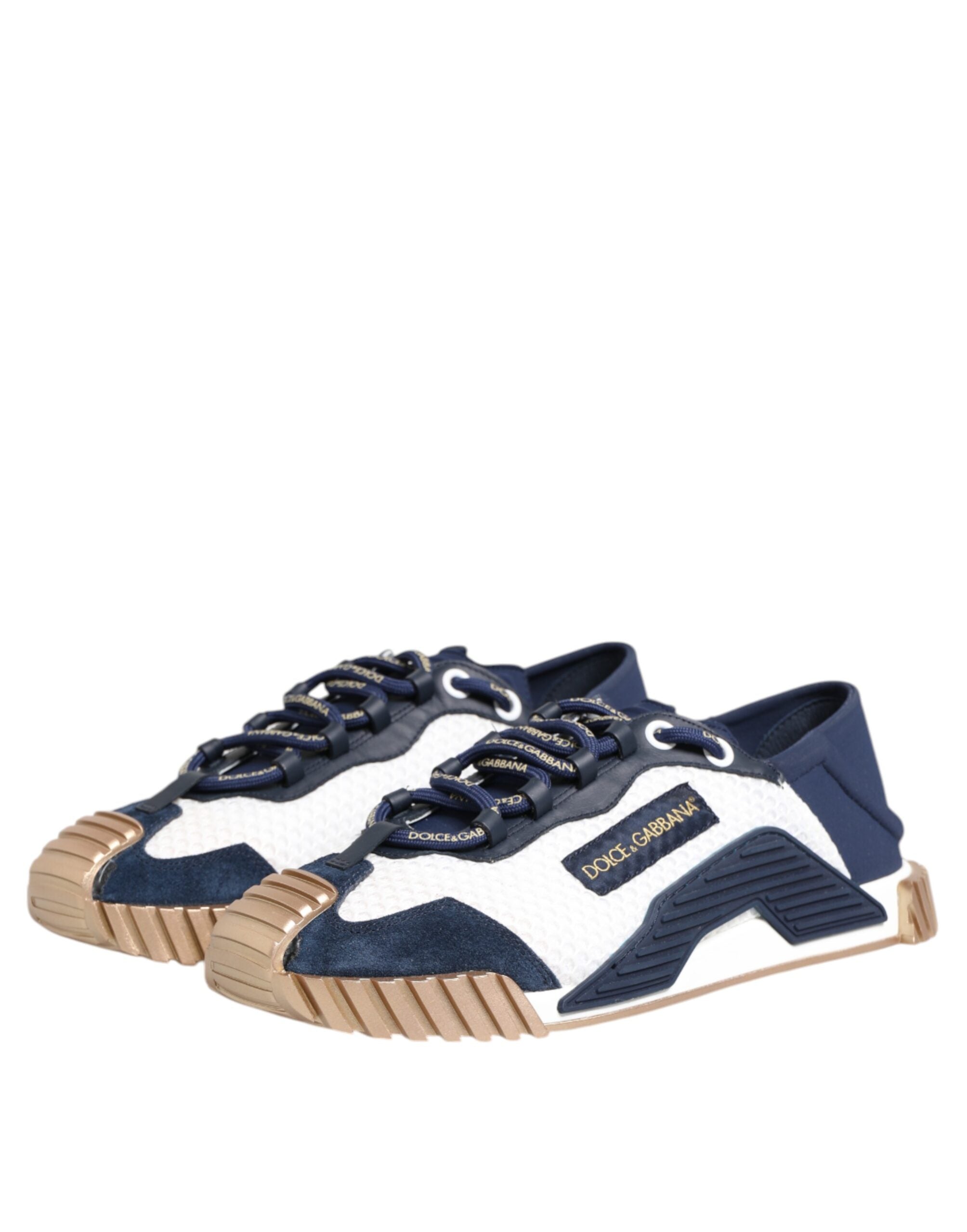 Blue White Low Top NS1 Men Sneakers Shoes - ventzia