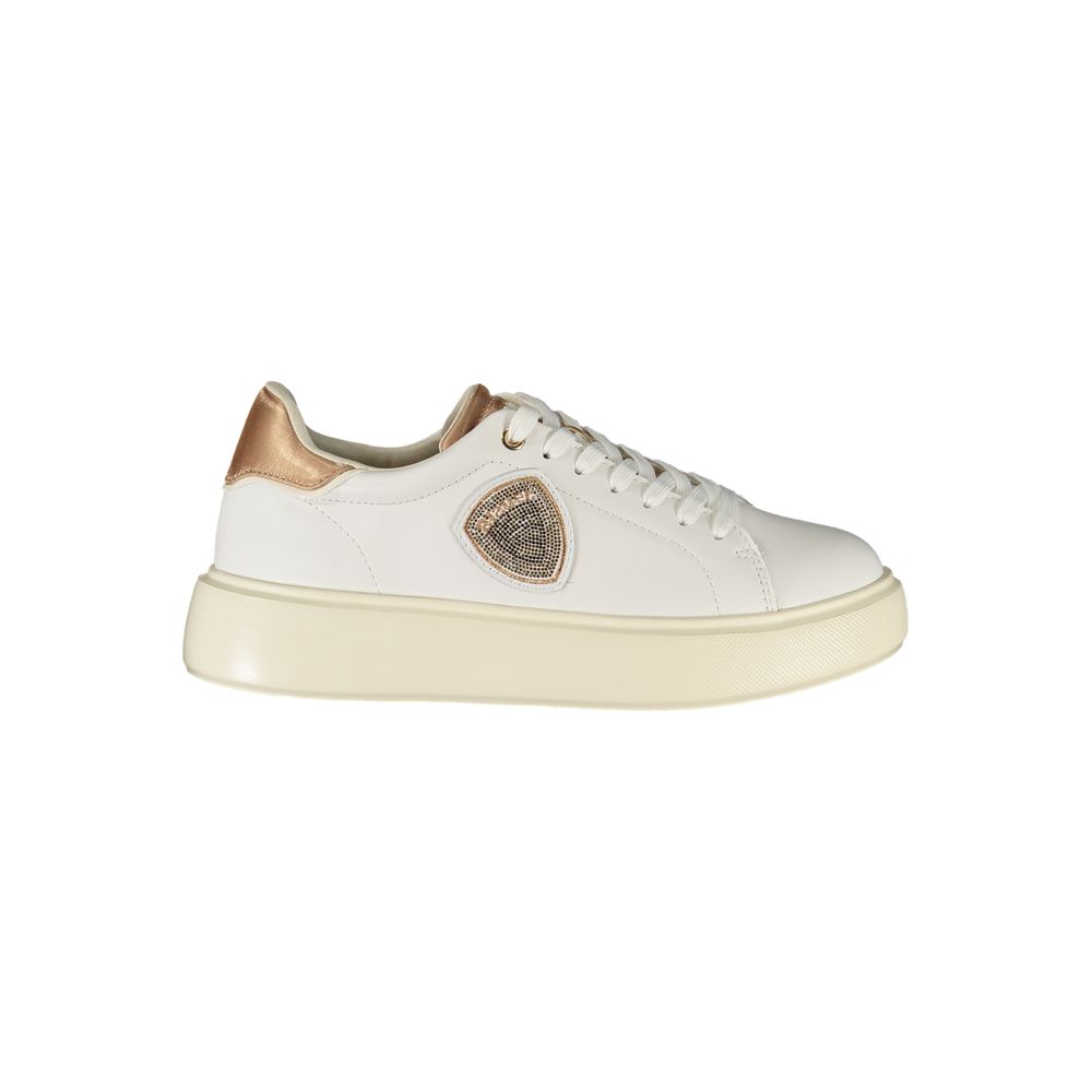 Bianco Poliuretano Donna Sneaker - ventzia