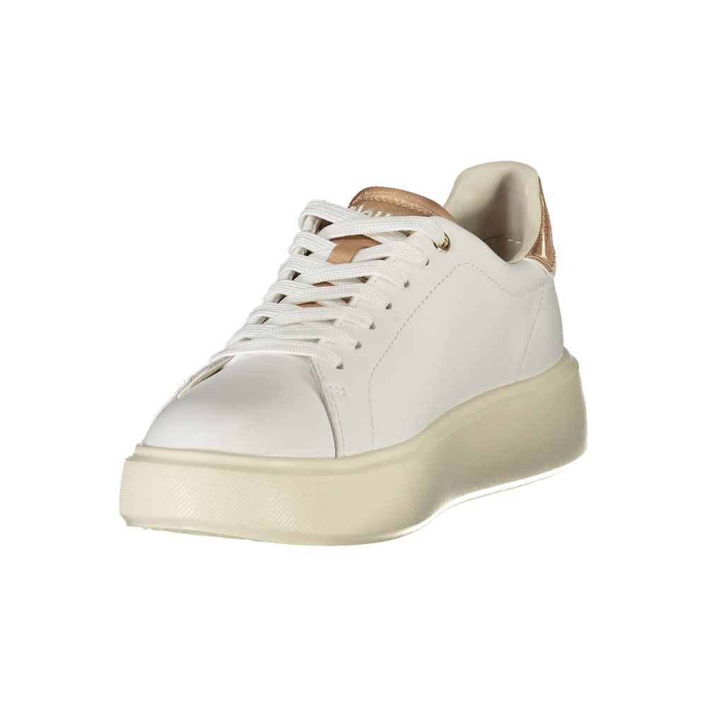 Bianco Poliuretano Donna Sneaker - ventzia