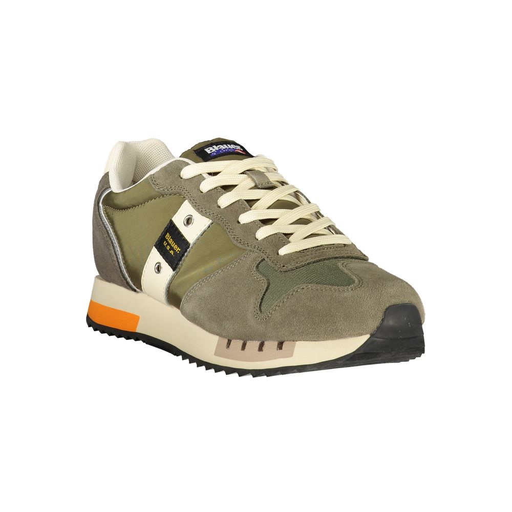 Verde Poliuretano Uomo Sneaker - ventzia