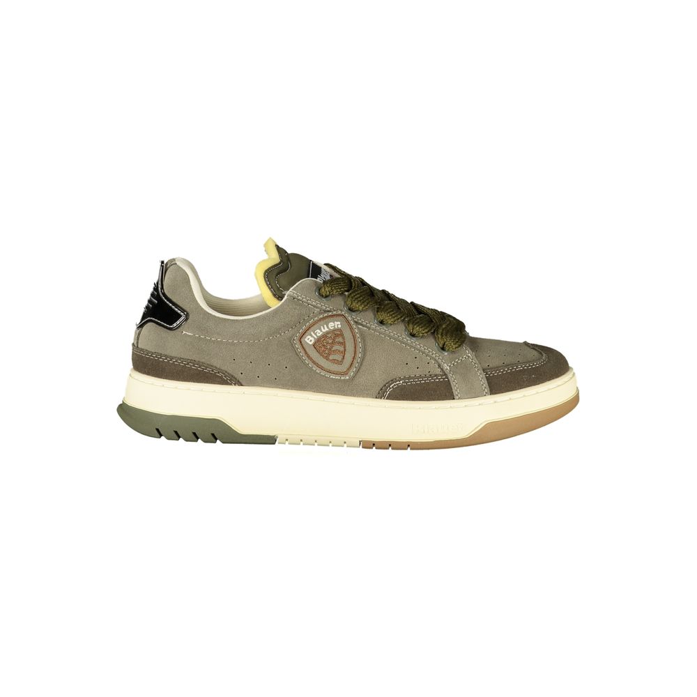 Verde Polyurethane Men Sneaker - ventzia