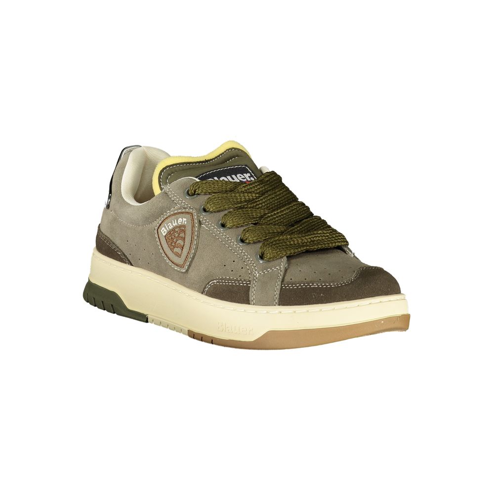 Verde Polyurethane Men Sneaker - ventzia