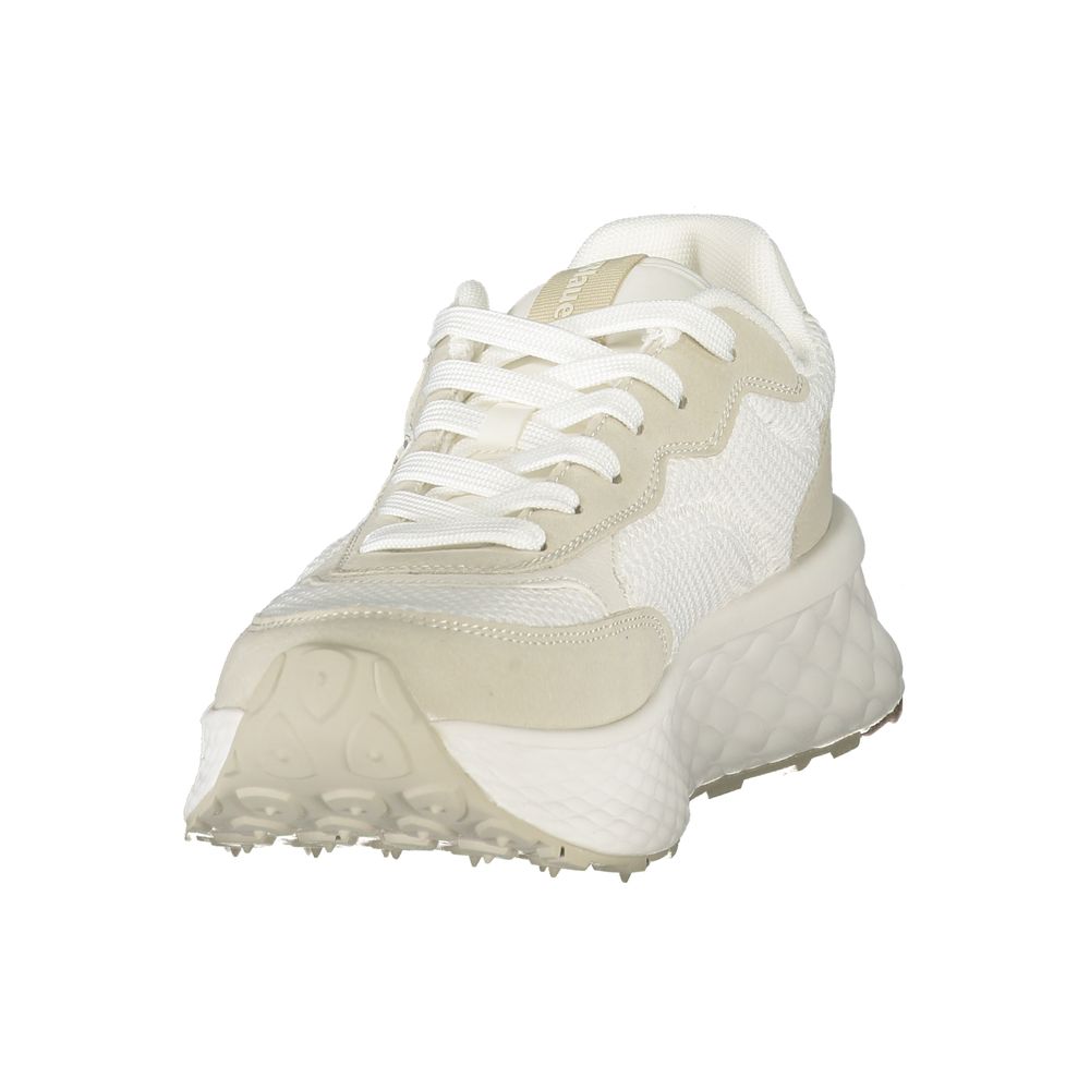 Bianco Polyurethane Women Sneaker - ventzia