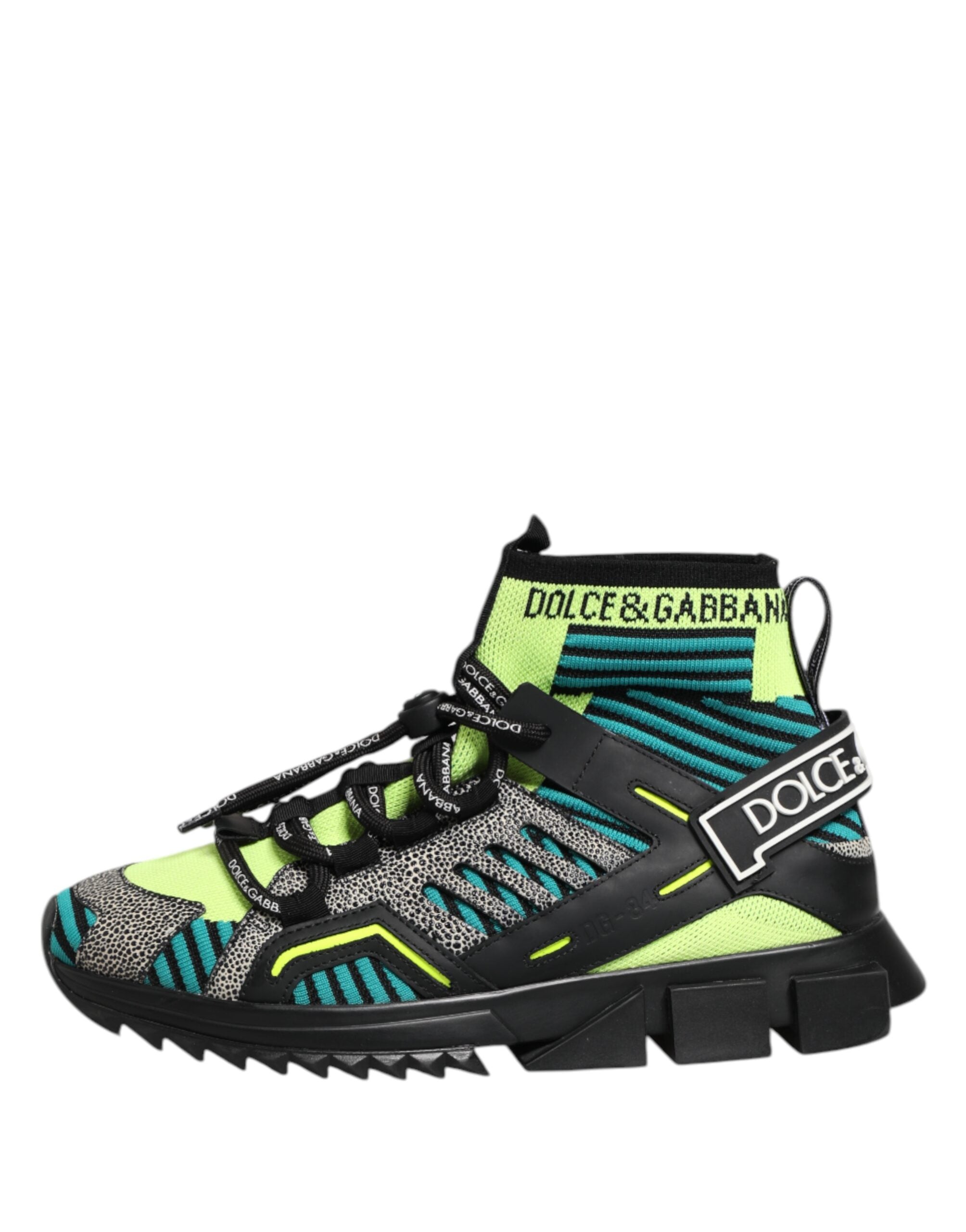 Multicolor Sorrento Socks Men Sneakers Shoes - ventzia