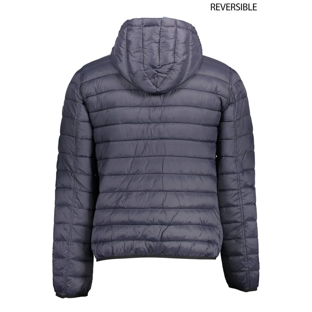 Navy Nylon Men's Jacket - ventzia