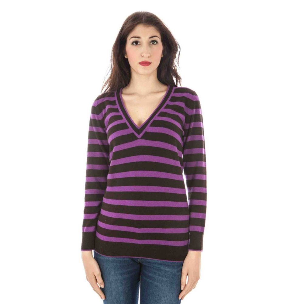 Purple Wool Sweater - ventzia