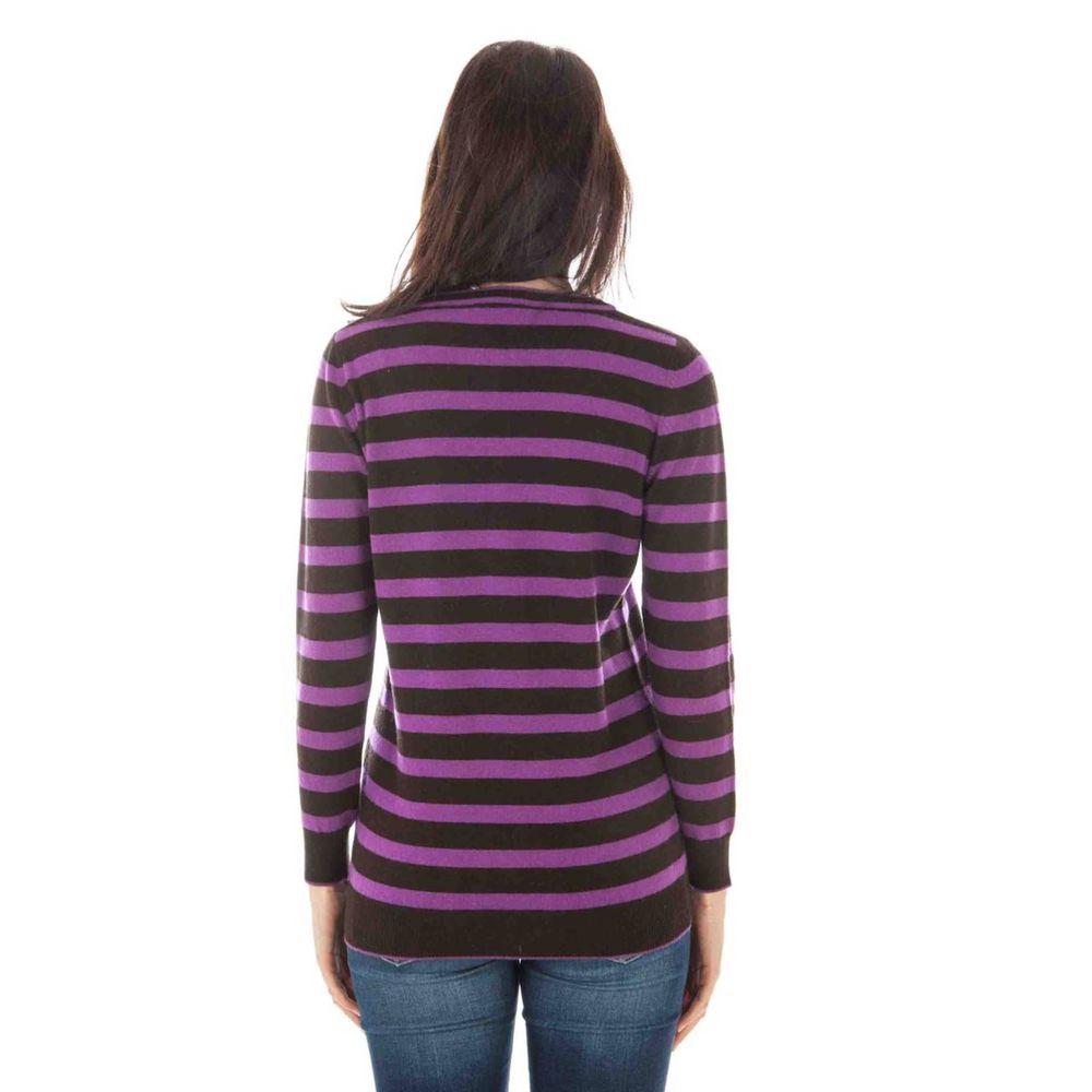 Purple Wool Sweater - ventzia