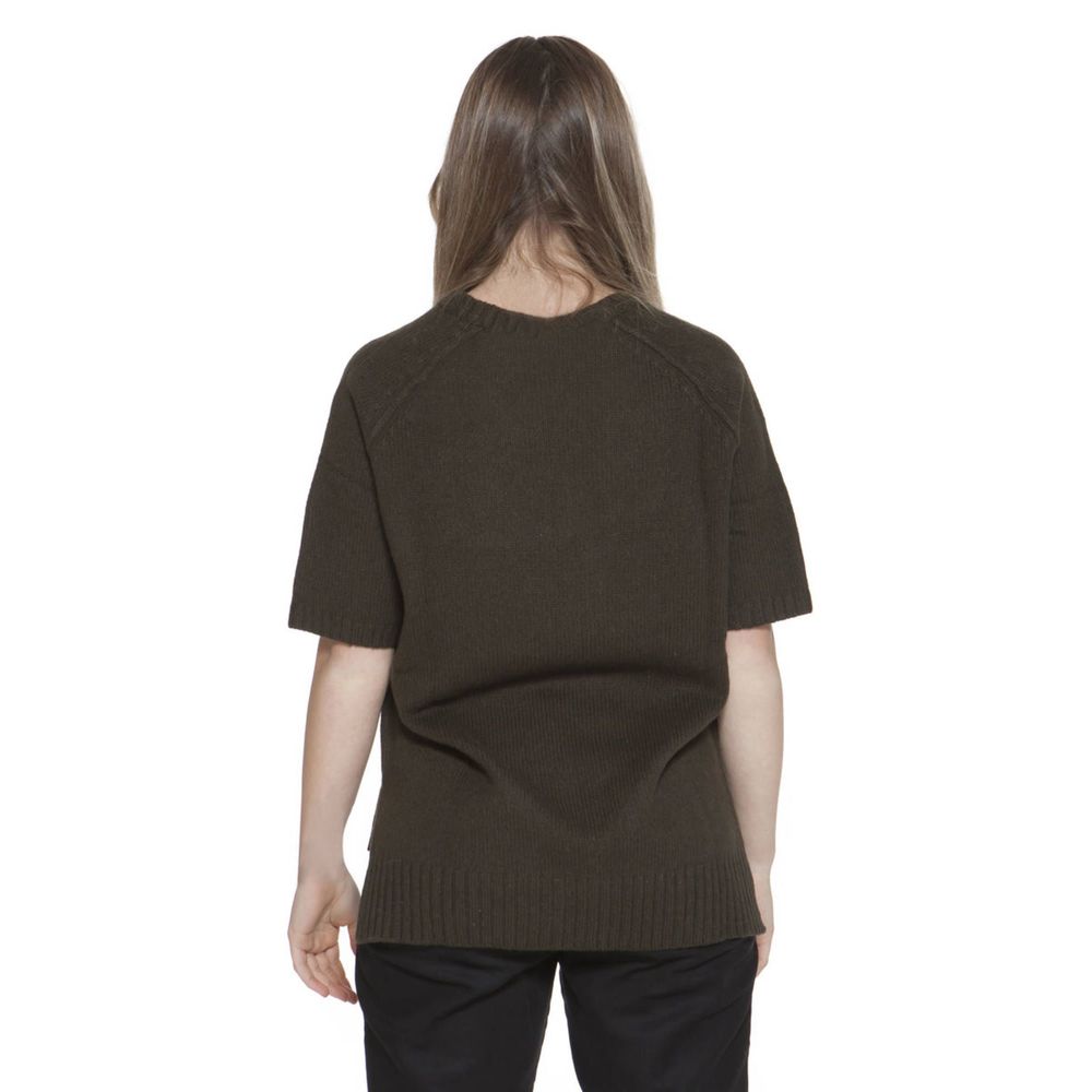 Green Wool Sweater - ventzia
