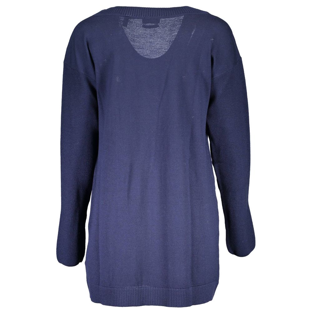 Blue Wool Sweater - ventzia