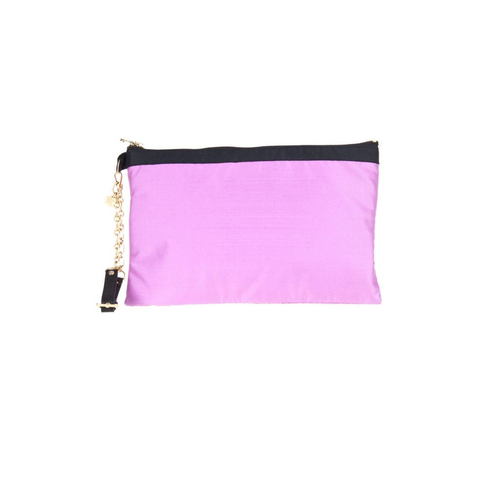 Purple Silk Handbag - ventzia