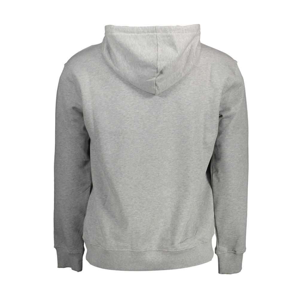 Gray Cotton Men Sweater - ventzia