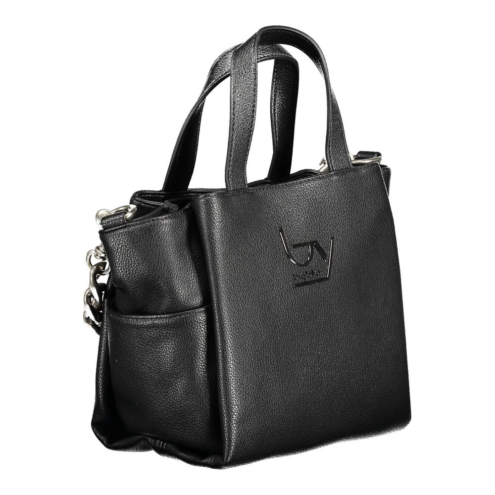 Black Polyethylene Handbag - ventzia