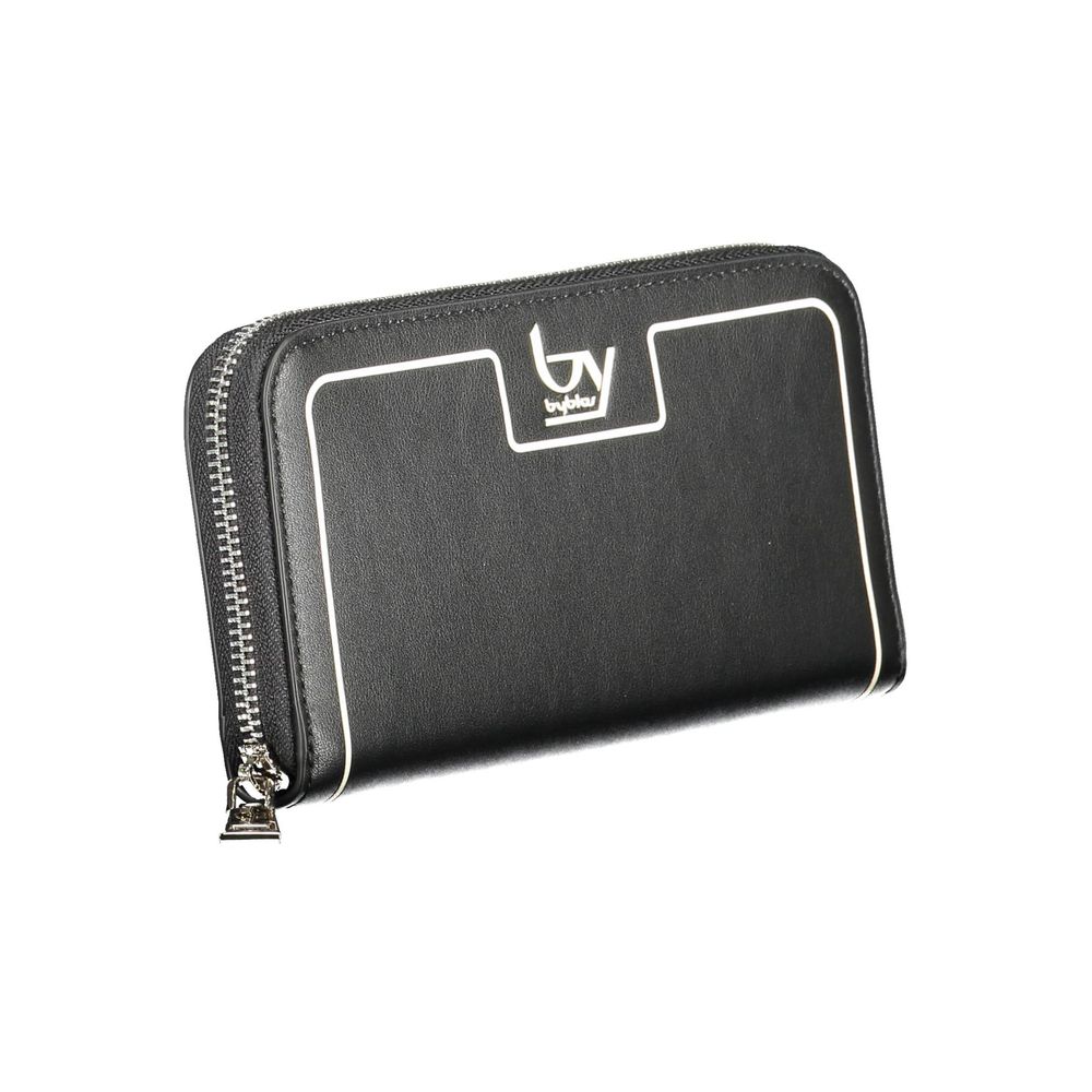 Nero Poliuretano Women Wallet - ventzia