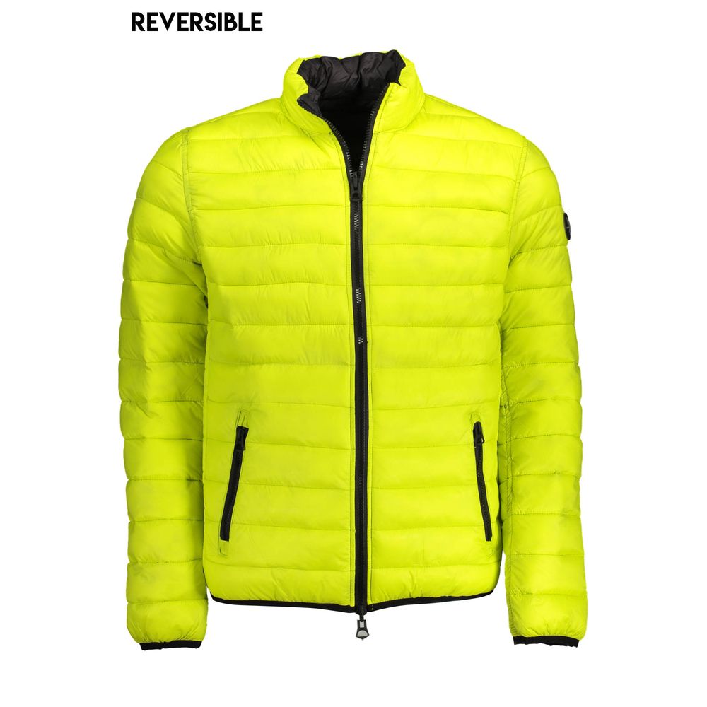 Yellow Nylon Jackets & Coat - ventzia