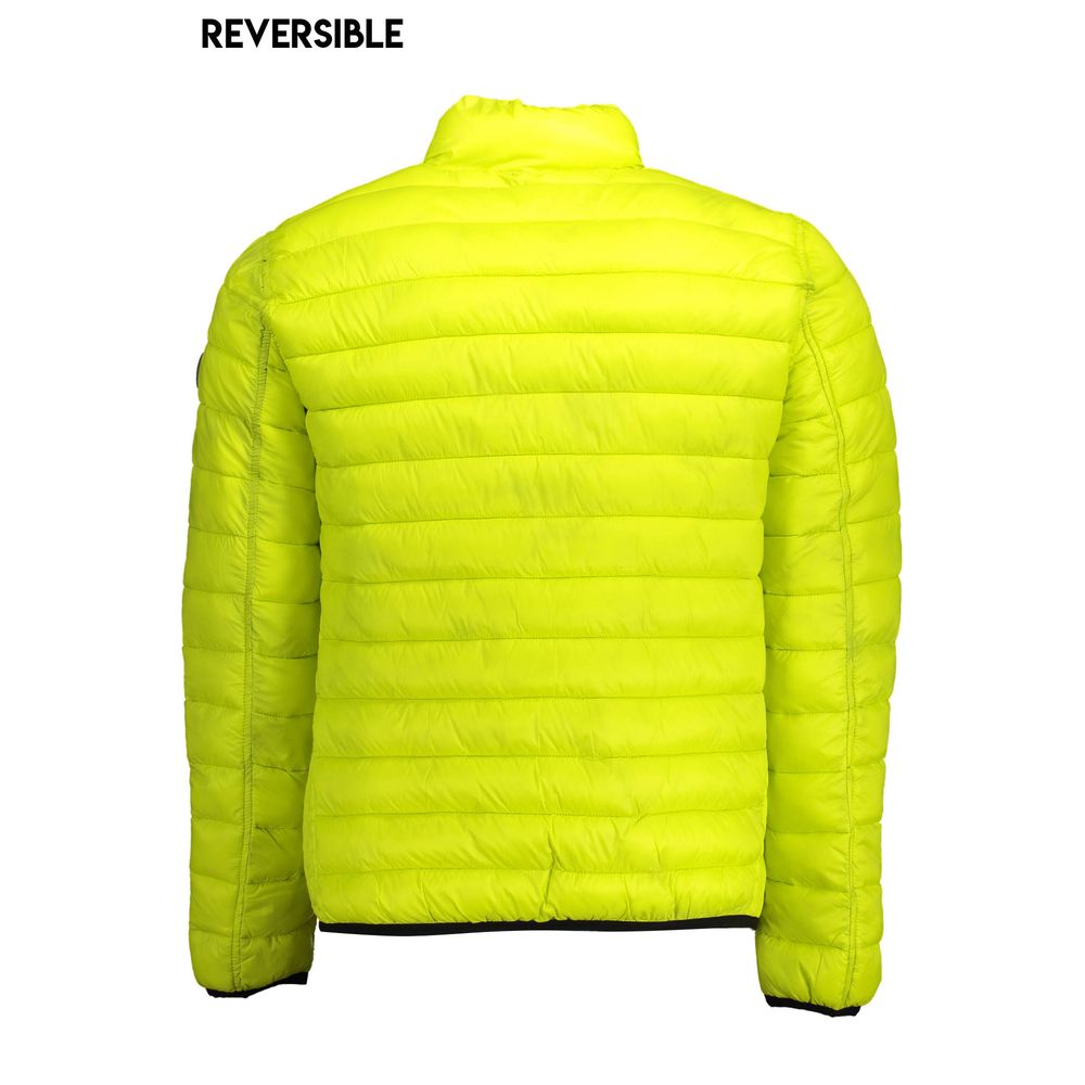 Yellow Nylon Jackets & Coat - ventzia