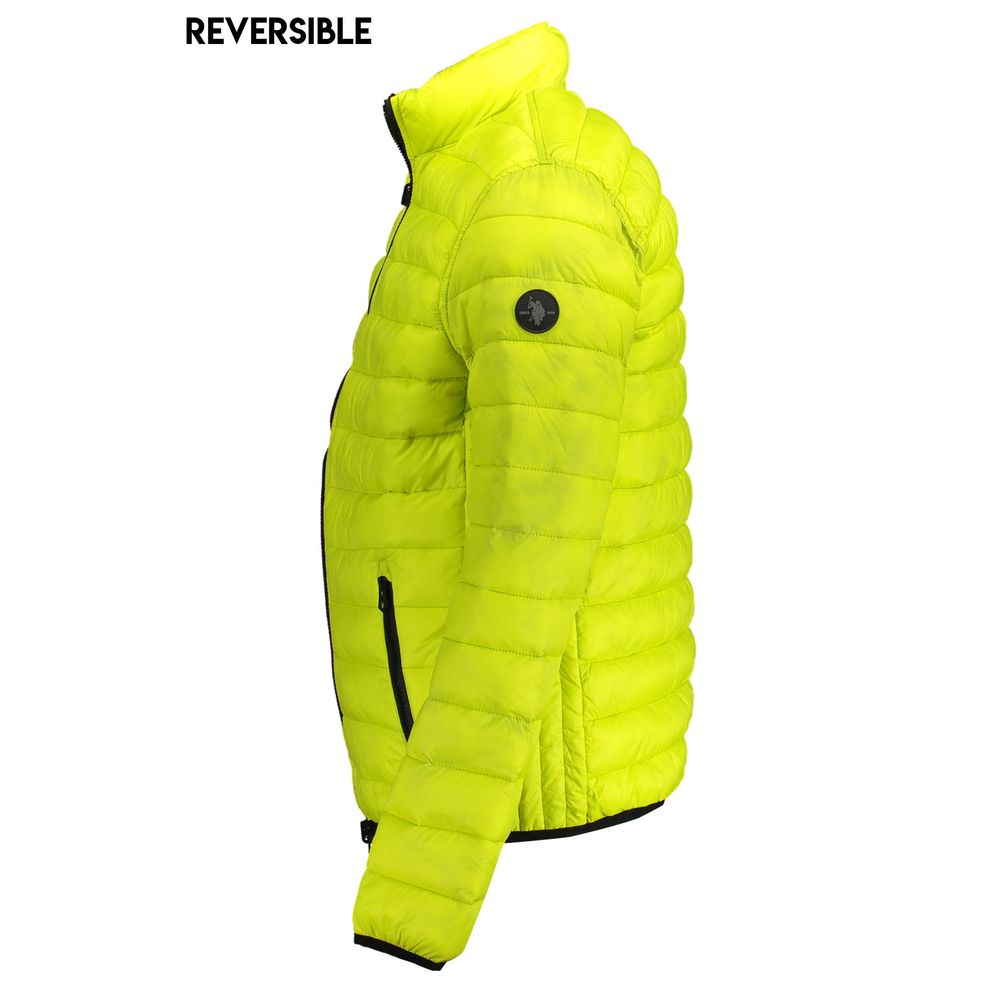 Yellow Nylon Jackets & Coat - ventzia