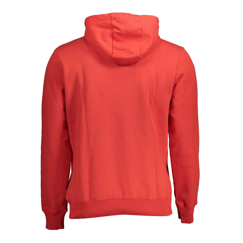 Red Cotton Men Sweater - ventzia