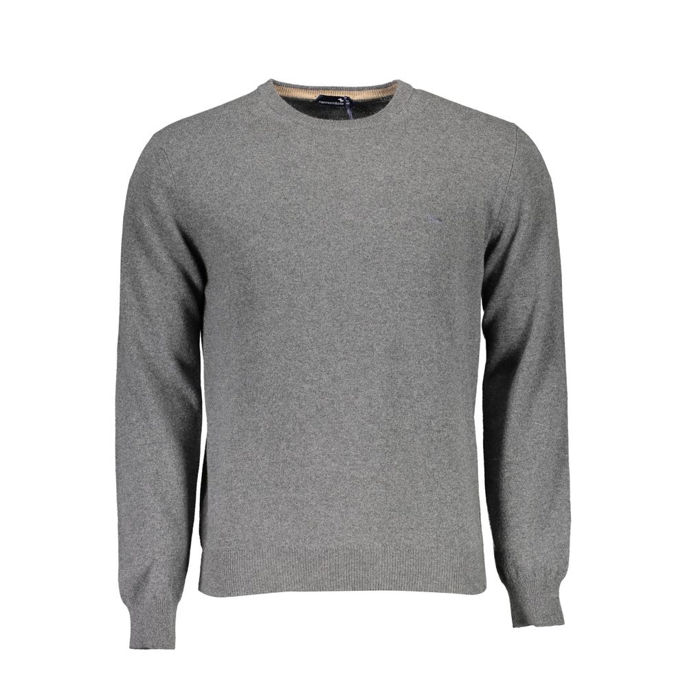 Gray Wool Sweater - ventzia