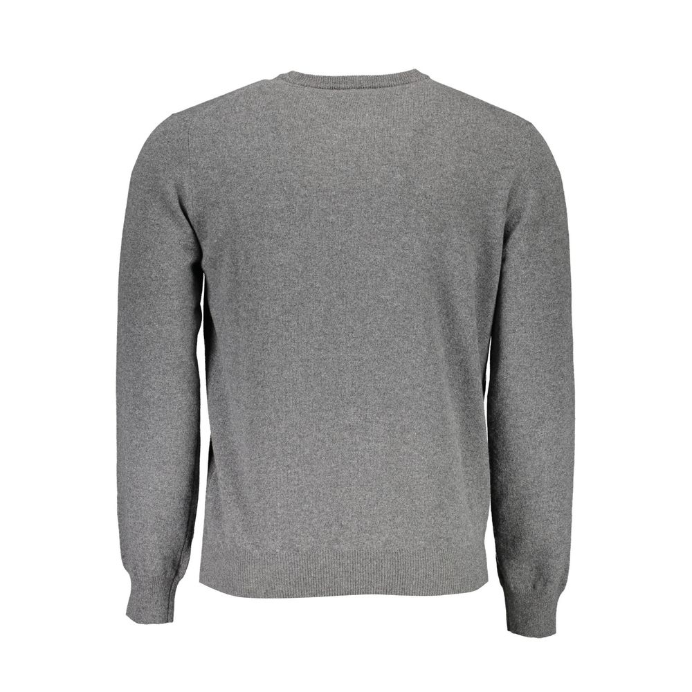 Gray Wool Sweater - ventzia
