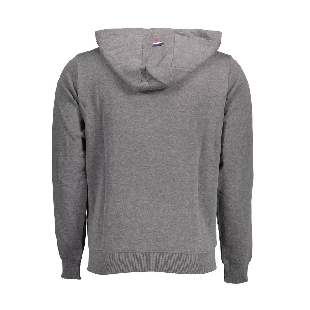 Gray Cotton Sweater - ventzia
