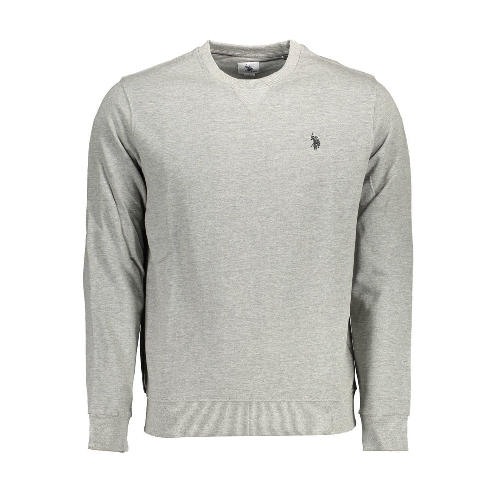 Gray Cotton Men Sweater - ventzia