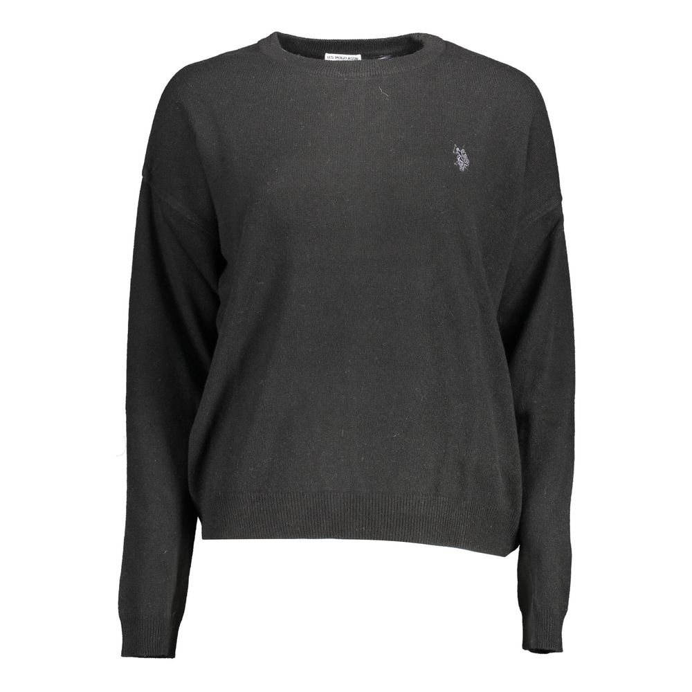 Black Wool Sweater - ventzia
