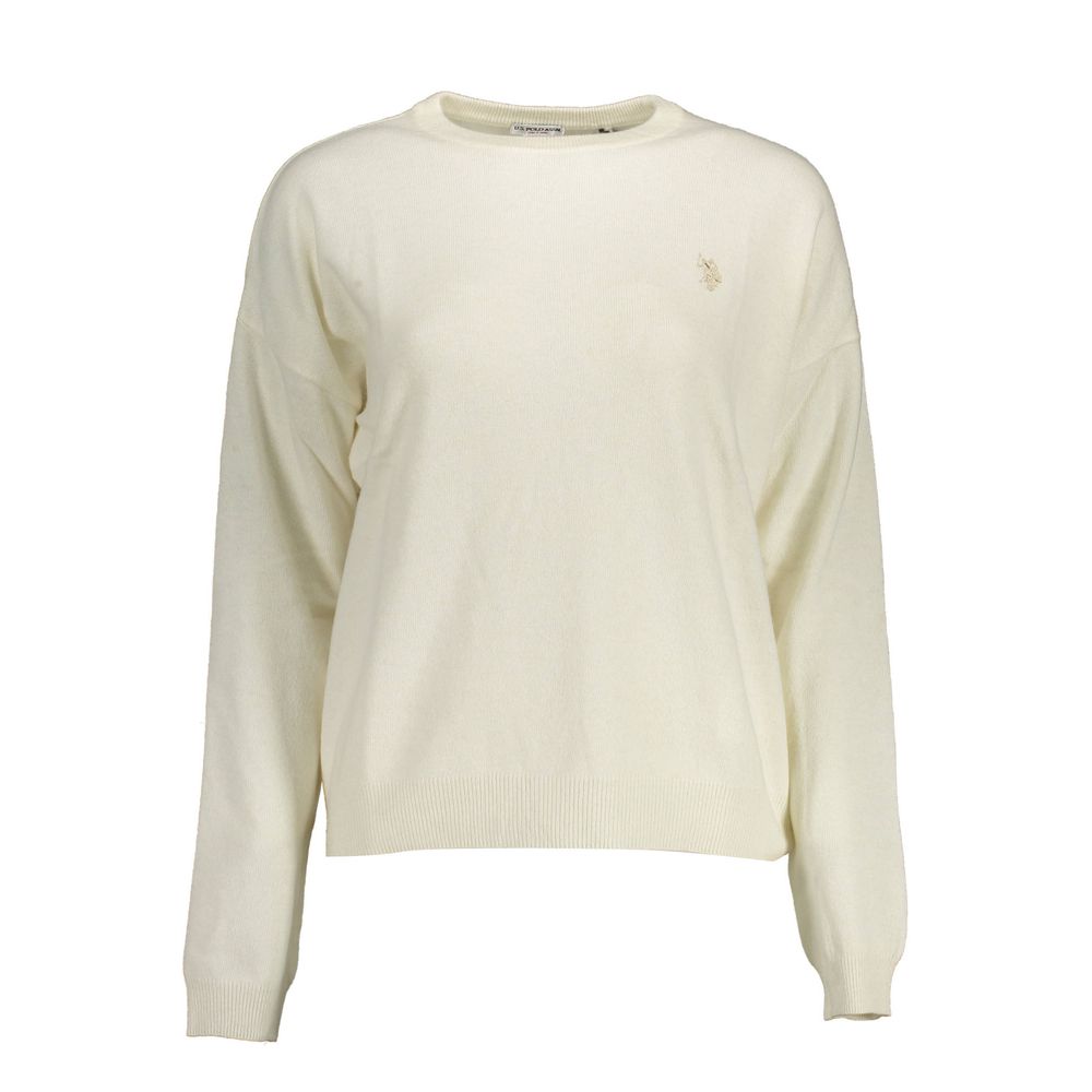 White Wool Sweater - ventzia