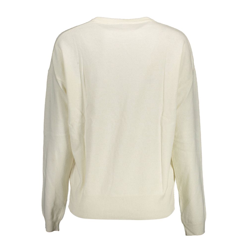 White Wool Sweater - ventzia