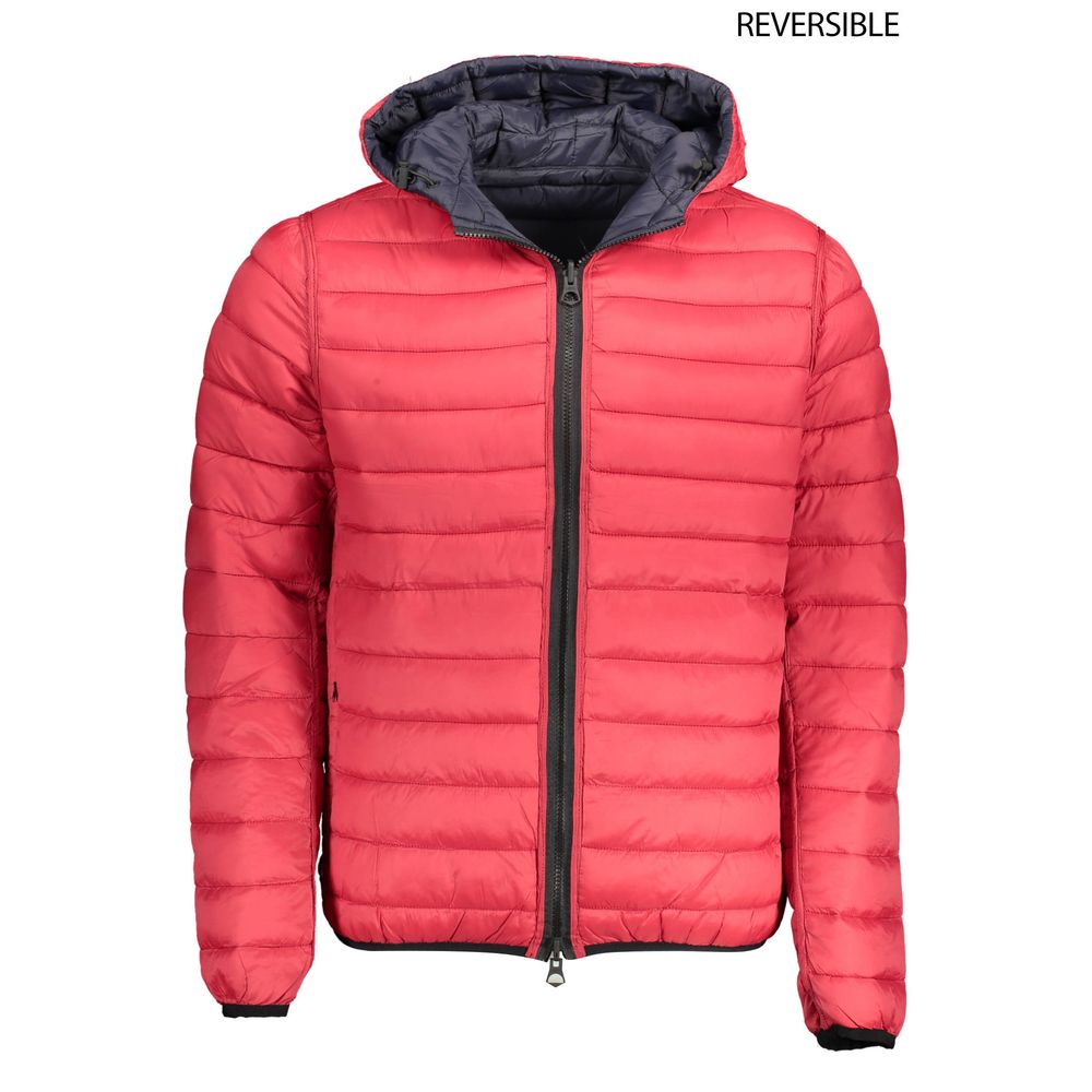 Blue Nylon Jackets & Coat - ventzia