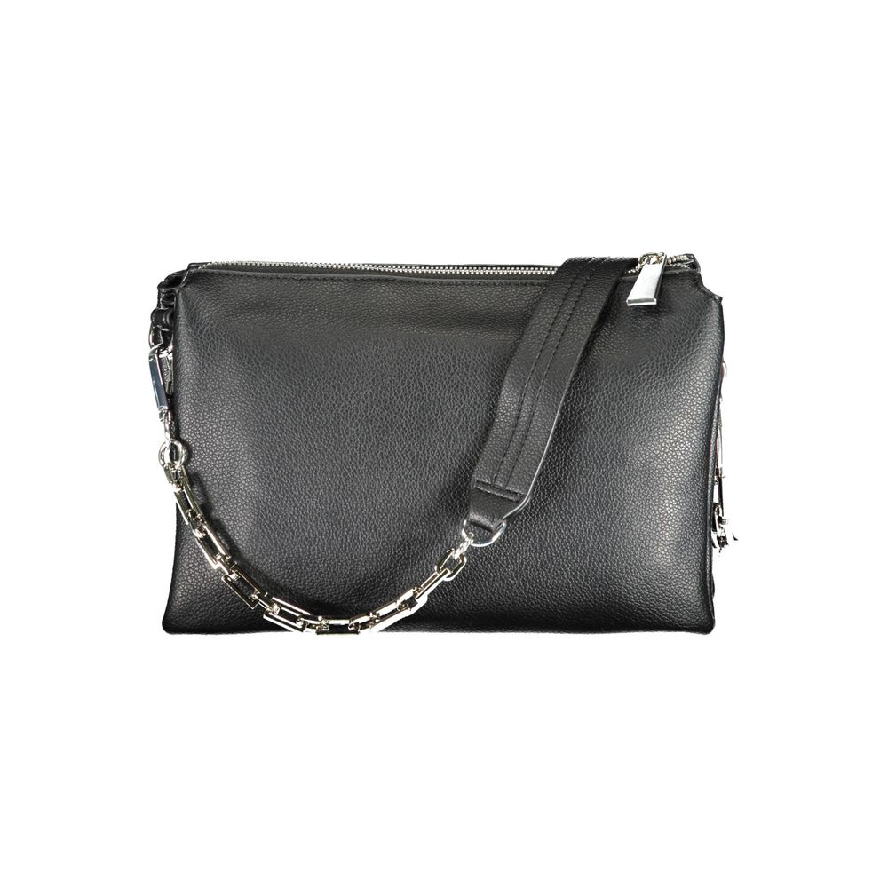 Nero Polyurethane Women Handbag - ventzia